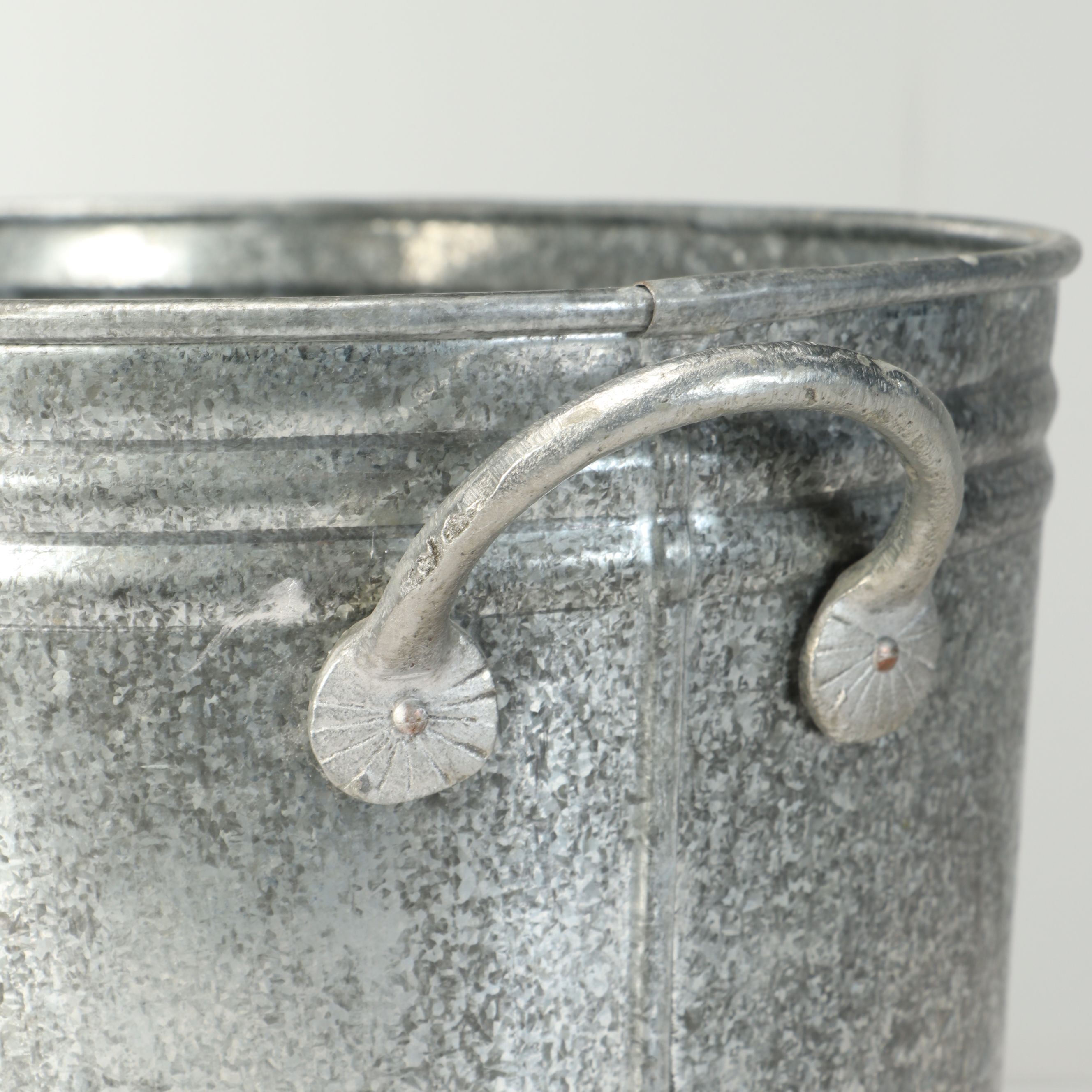 Contemporary Metal Beverage Tubs