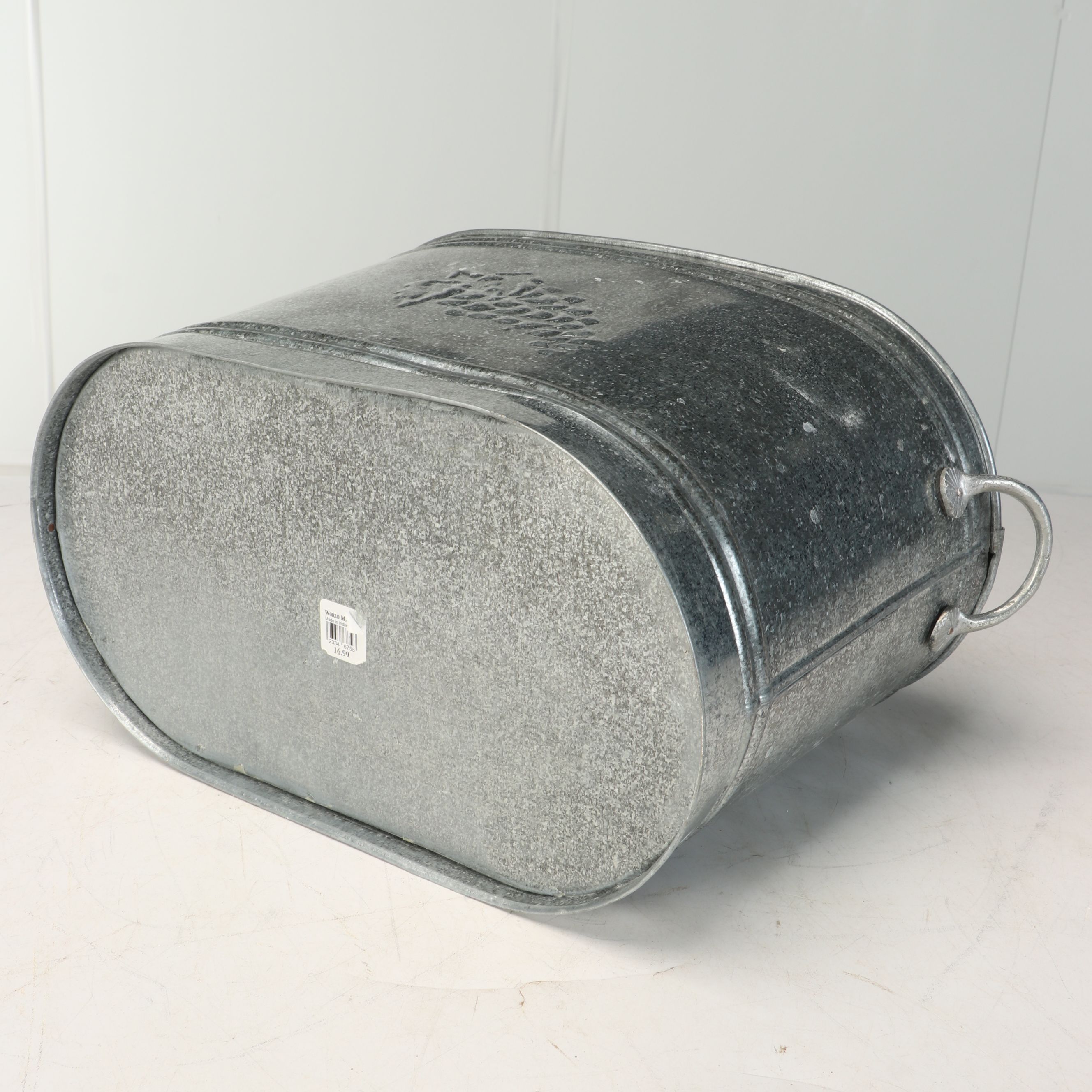 Contemporary Metal Beverage Tubs