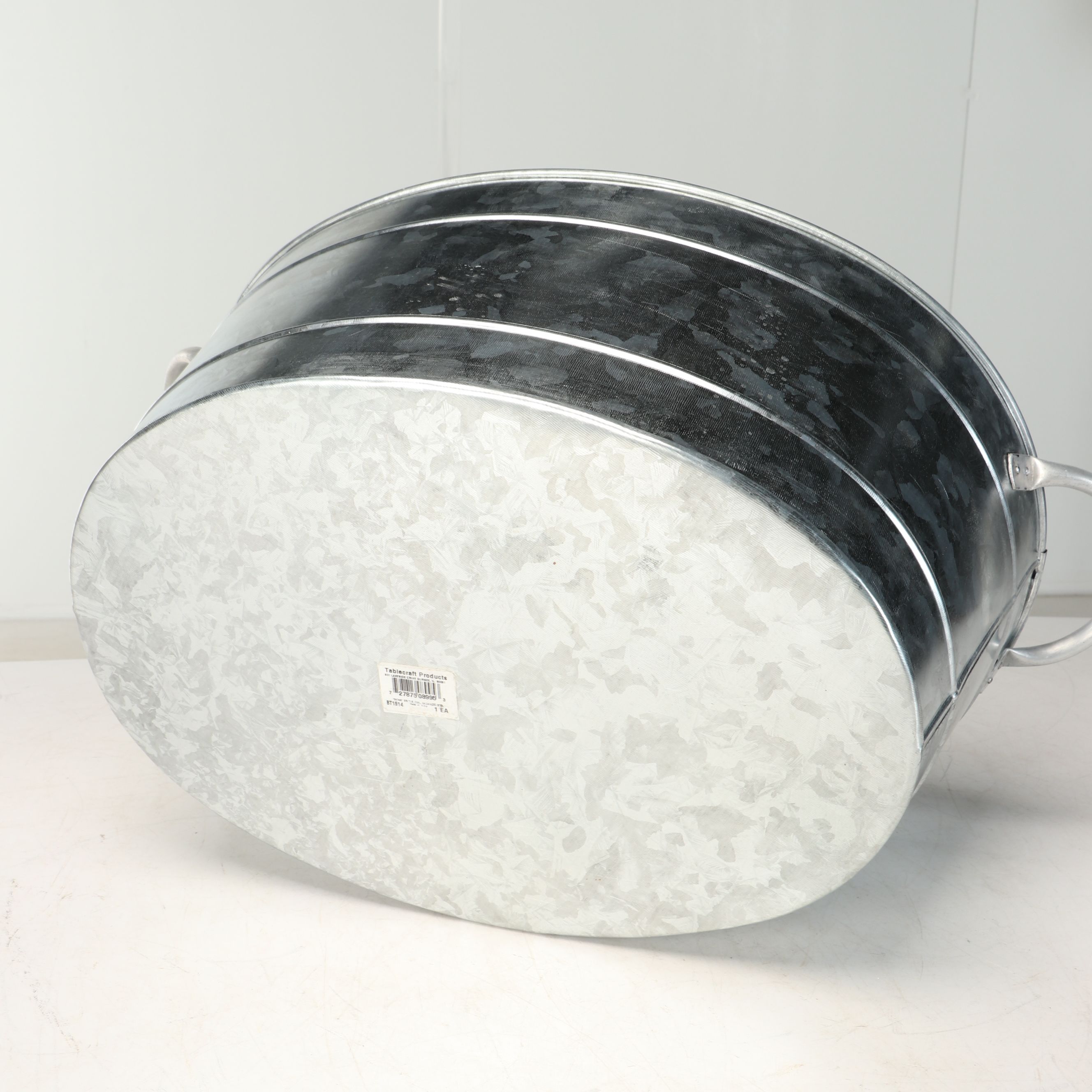 Contemporary Metal Beverage Tubs