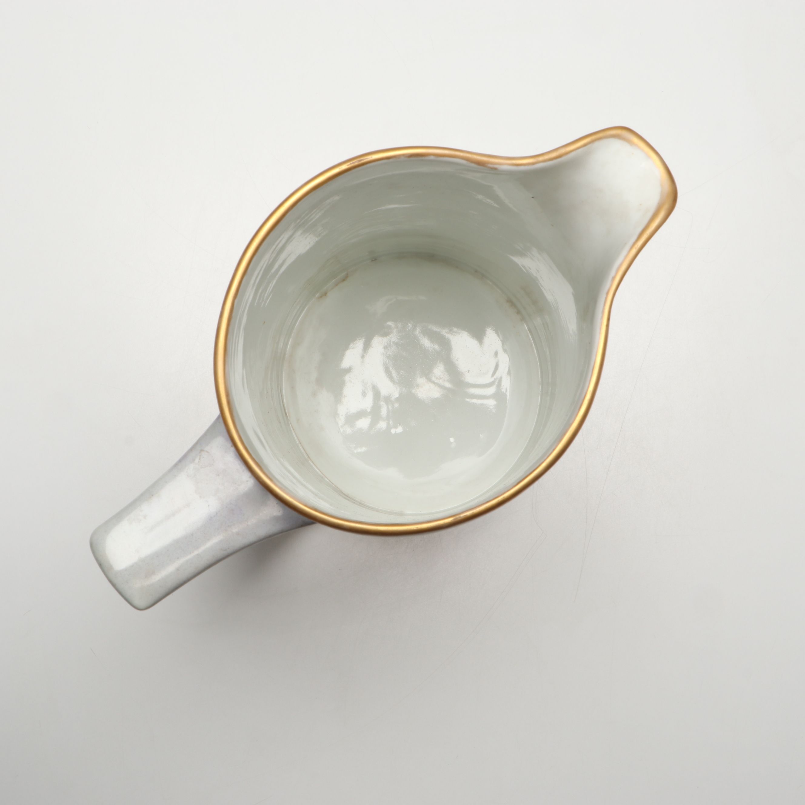 Hand-Painted Austrian Pitcher with Other Plates and Porcelain Table Accessories