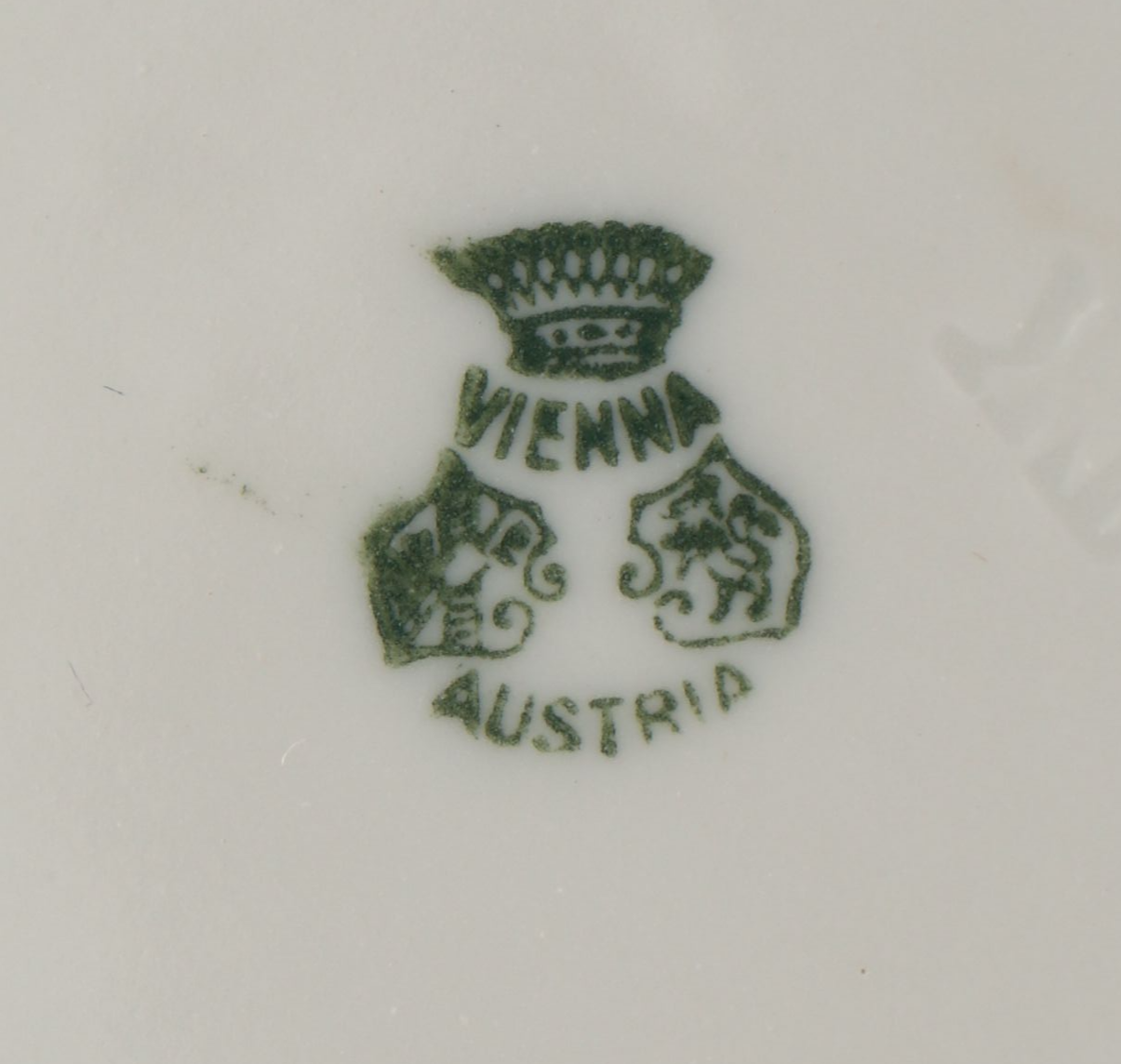 Hand-Painted Austrian Pitcher with Other Plates and Porcelain Table Accessories