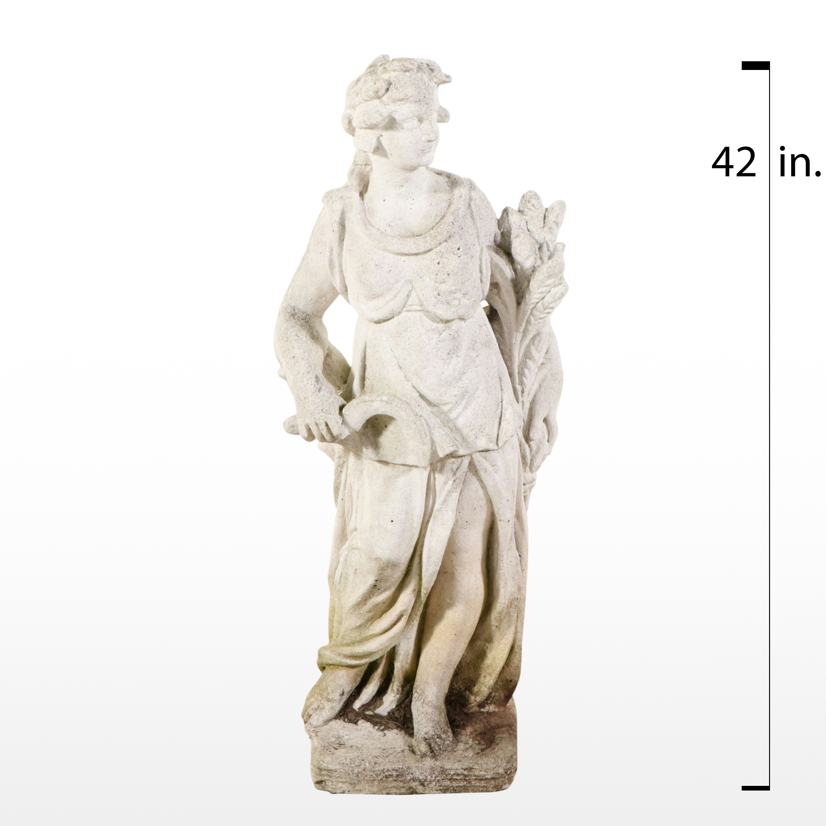 Harvest Allegorical Neoclassical Garden Sculpture