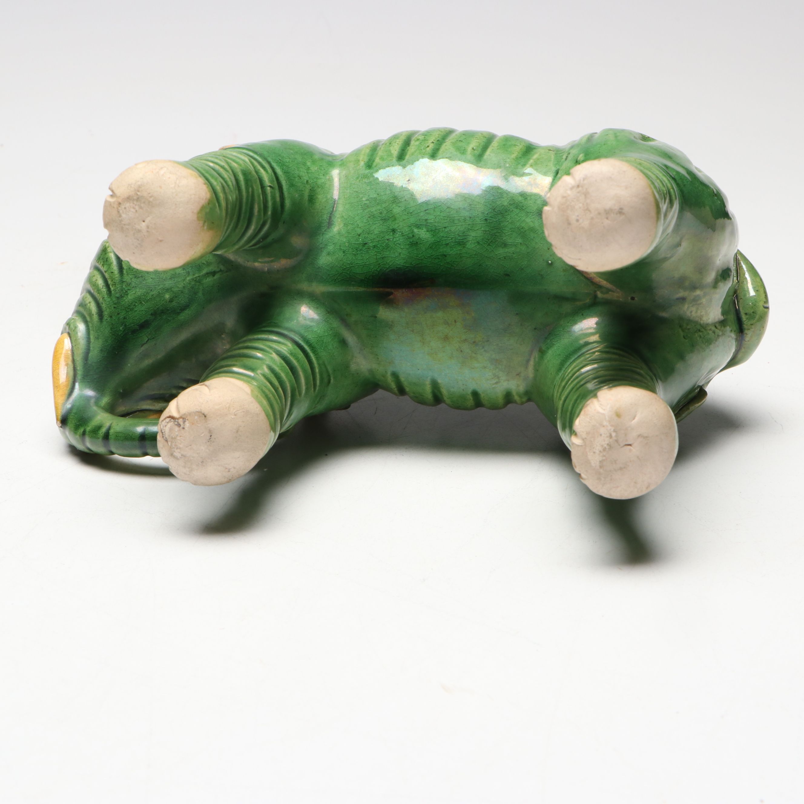 Chinese Tang Style Sancai Glazed Elephant
