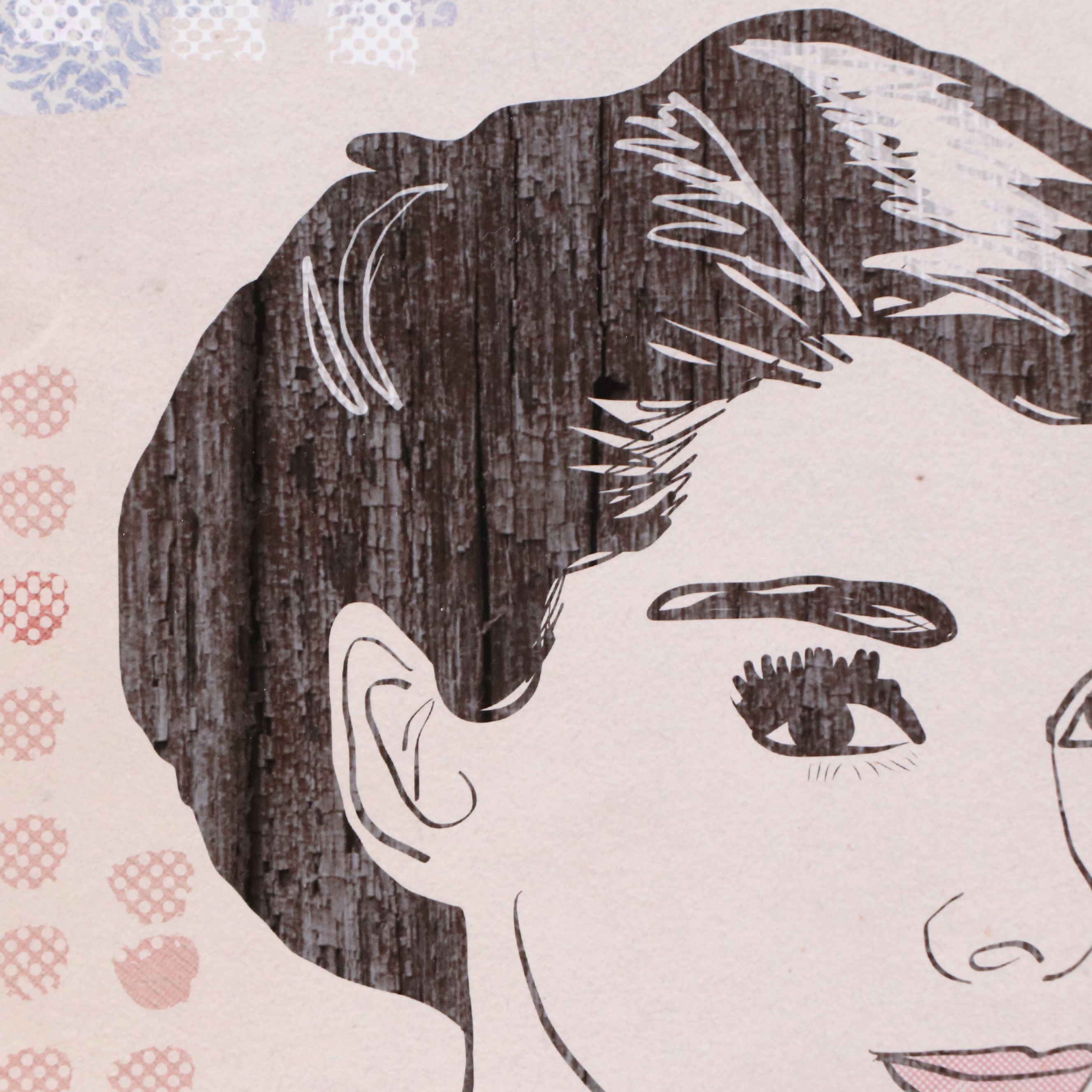 Jackson Digital Graphic Print Homage to Audrey Hepburn, 2023