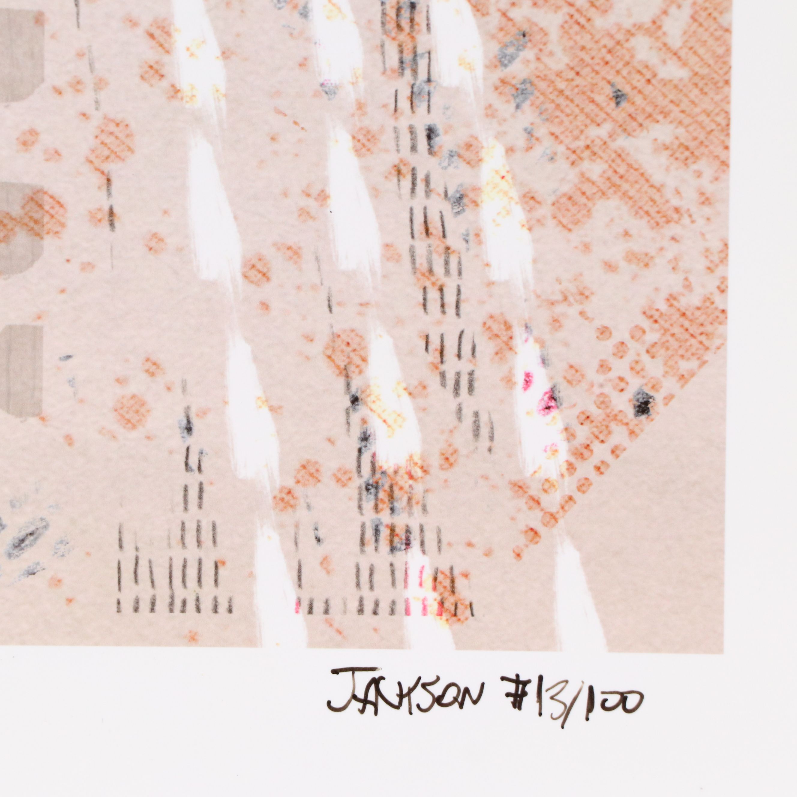 Jackson Digital Graphic Print Homage to Audrey Hepburn, 2023