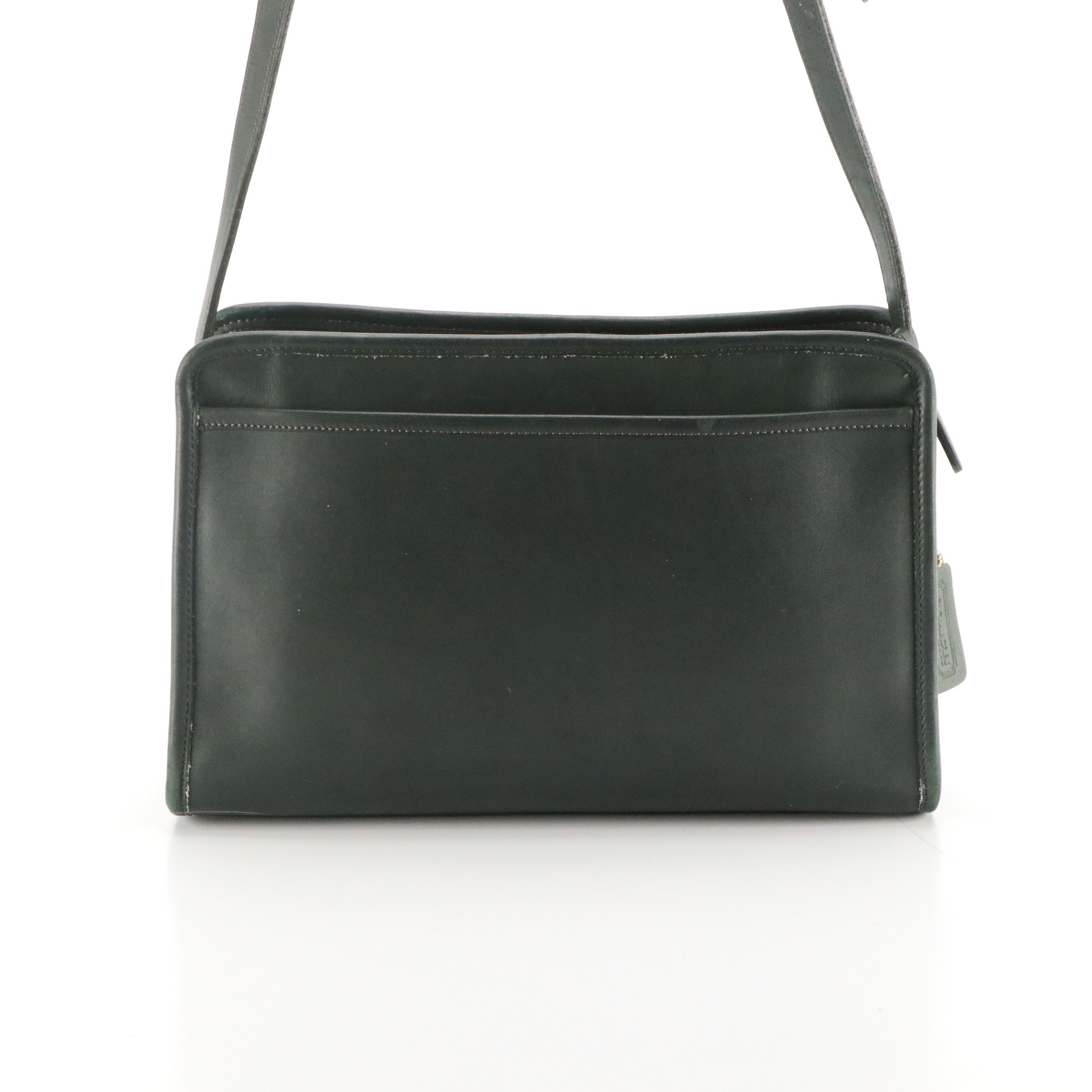 Coach Taylor Legacy Shoulder Bag in Dark Green Leather