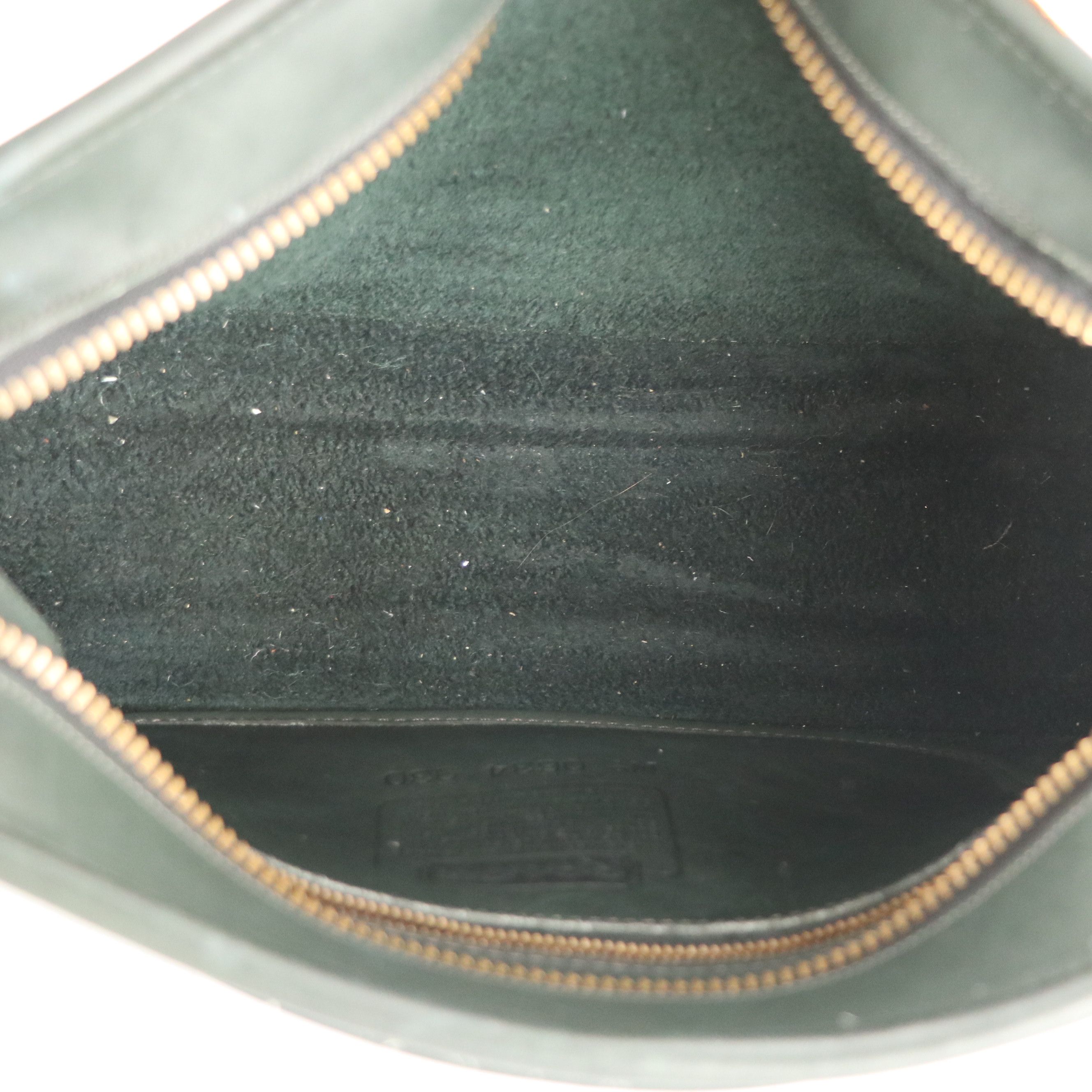 Coach Taylor Legacy Shoulder Bag in Dark Green Leather