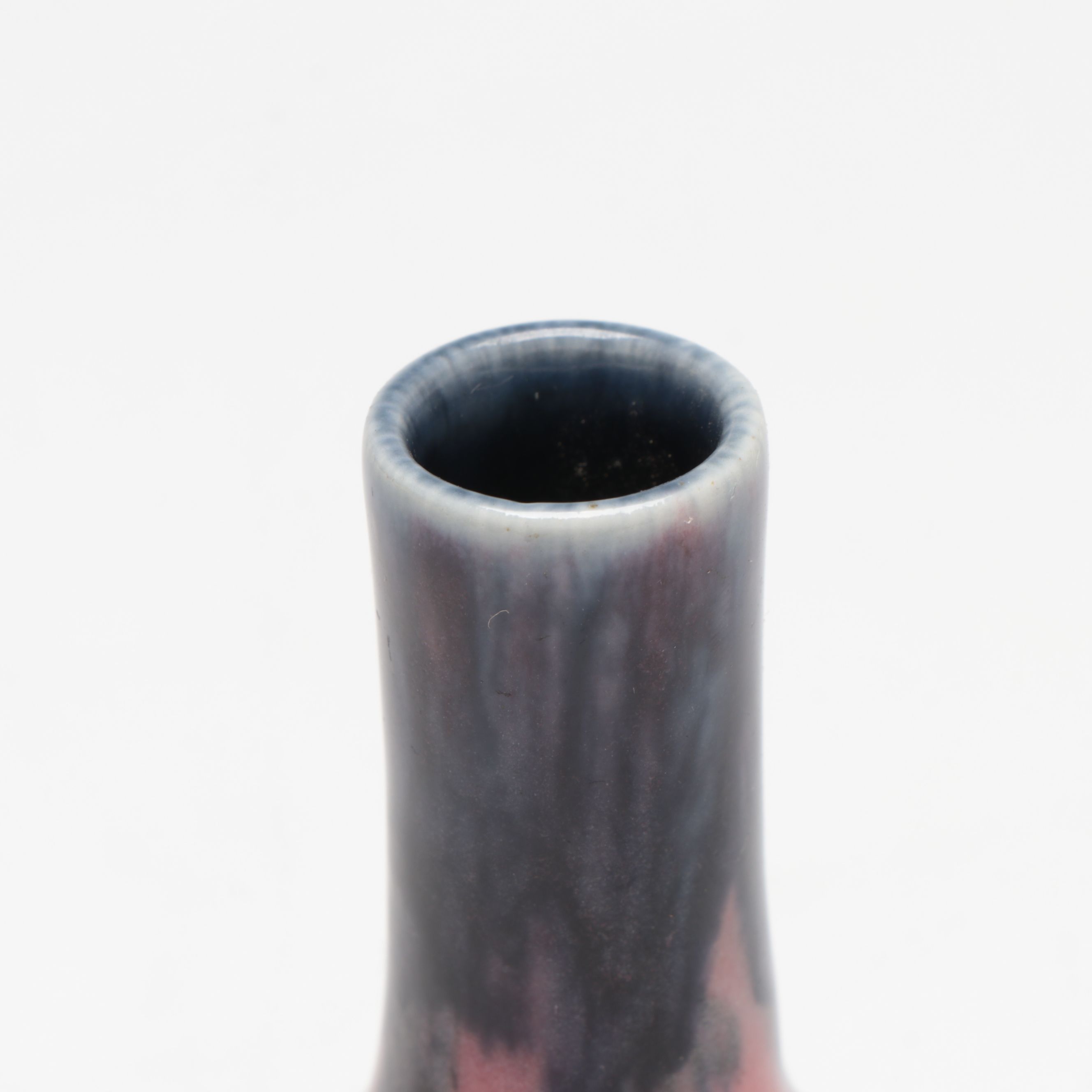 Rookwood Pottery Ceramic Drip Glaze Bud Vase, Mid-20th Century