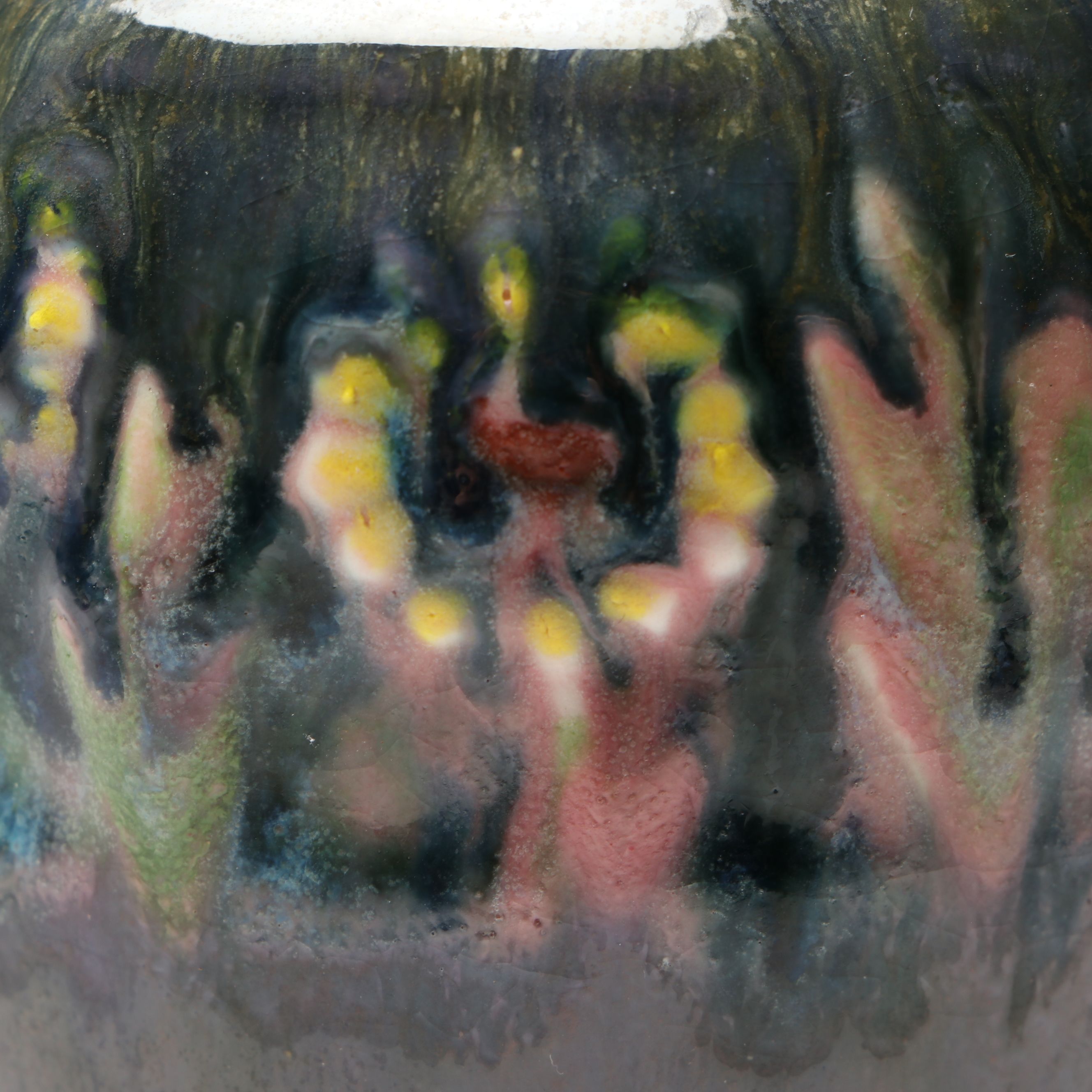 Rookwood Pottery Floral Ceramic Vase, Early to Mid-20th Century