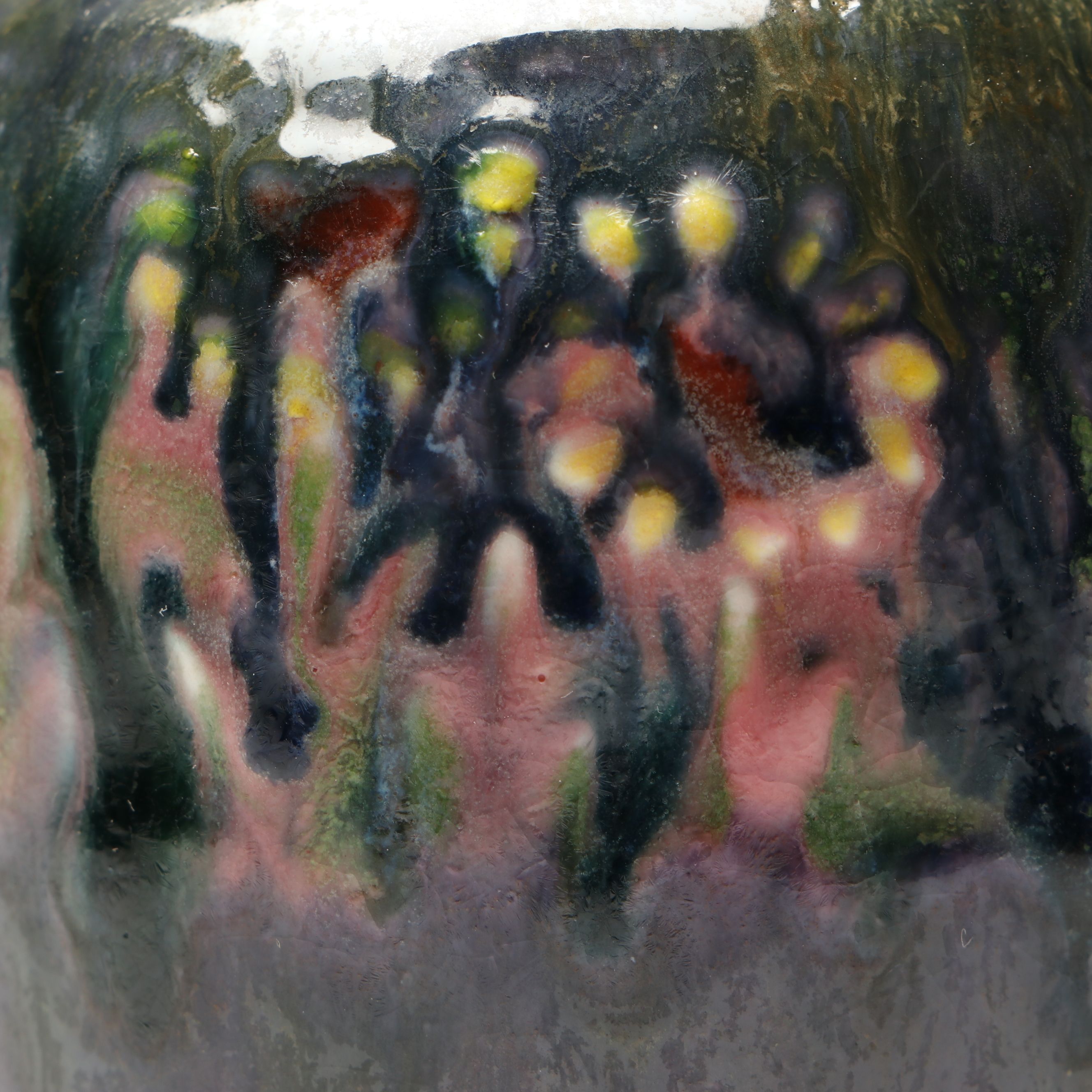 Rookwood Pottery Floral Ceramic Vase, Early to Mid-20th Century