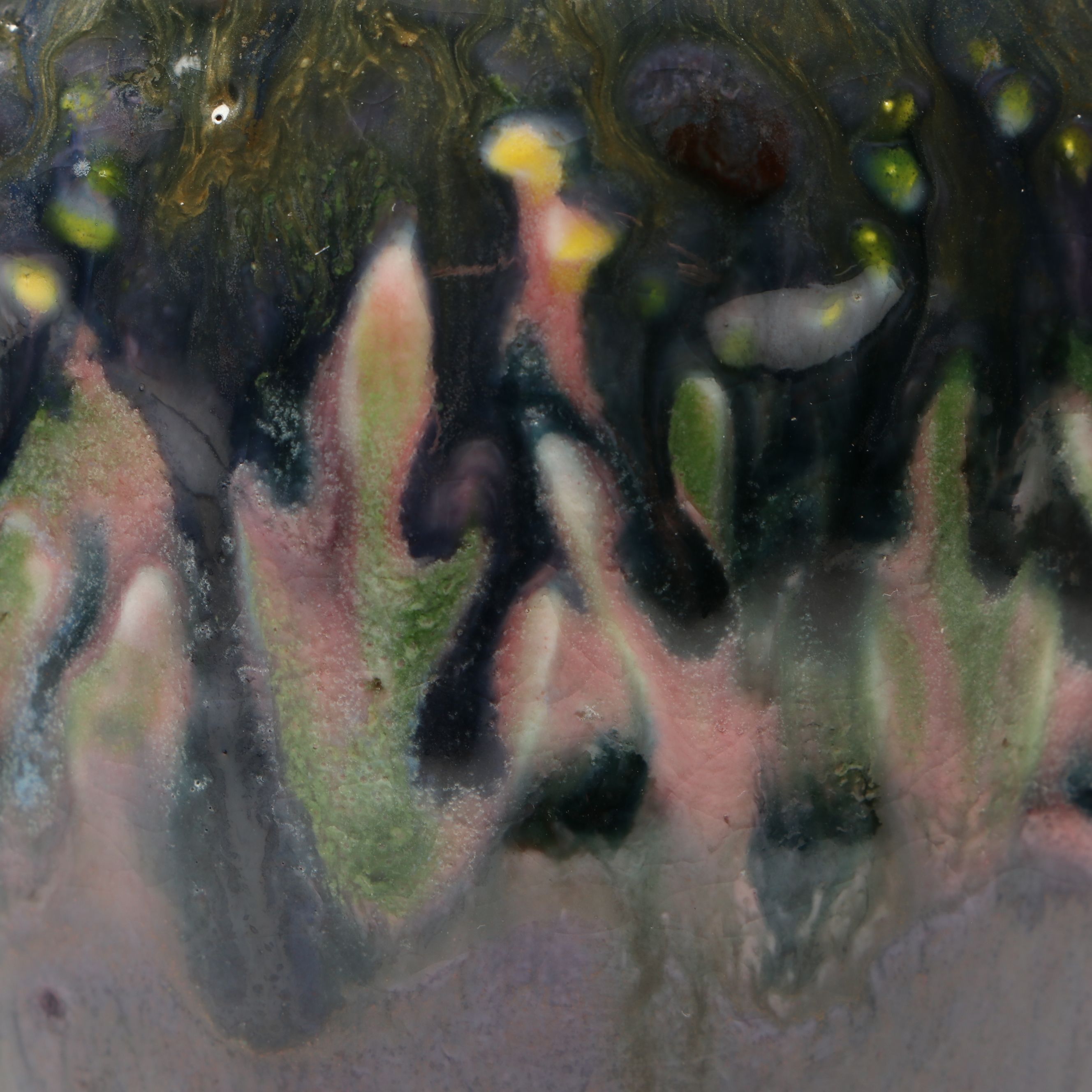 Rookwood Pottery Floral Ceramic Vase, Early to Mid-20th Century