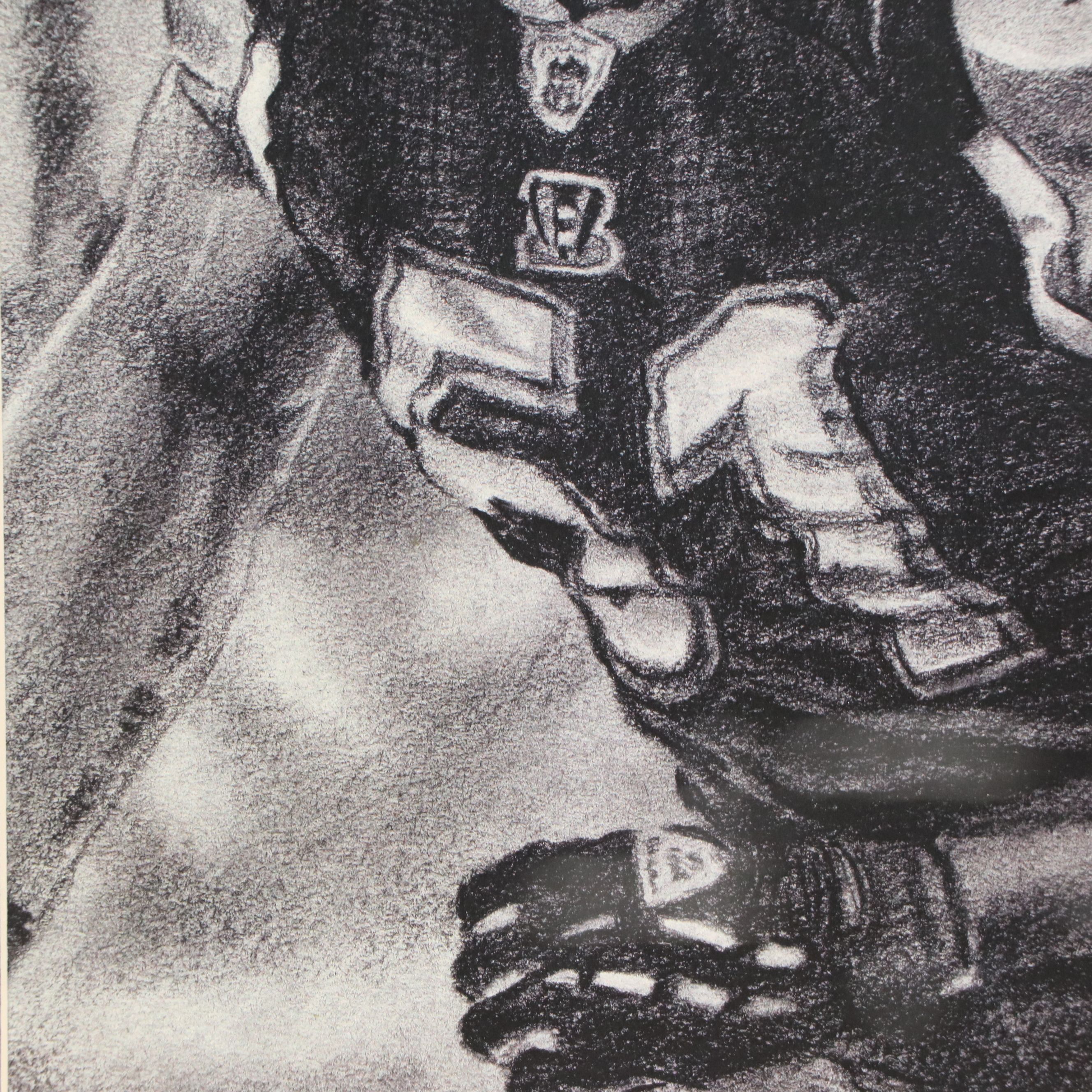 Digital Print Portraits of Bengals Football Players, 2006