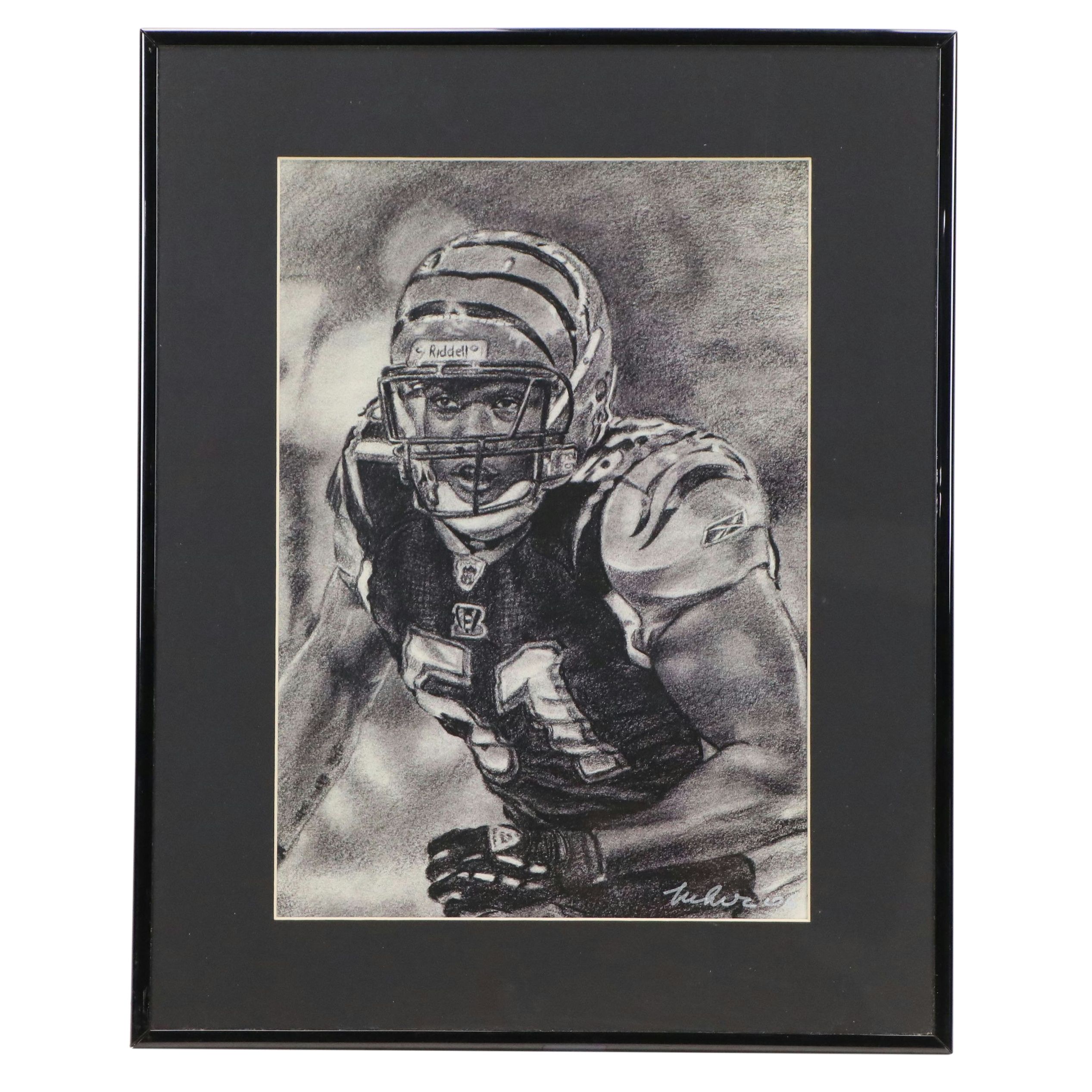 Digital Print Portraits of Bengals Football Players, 2006