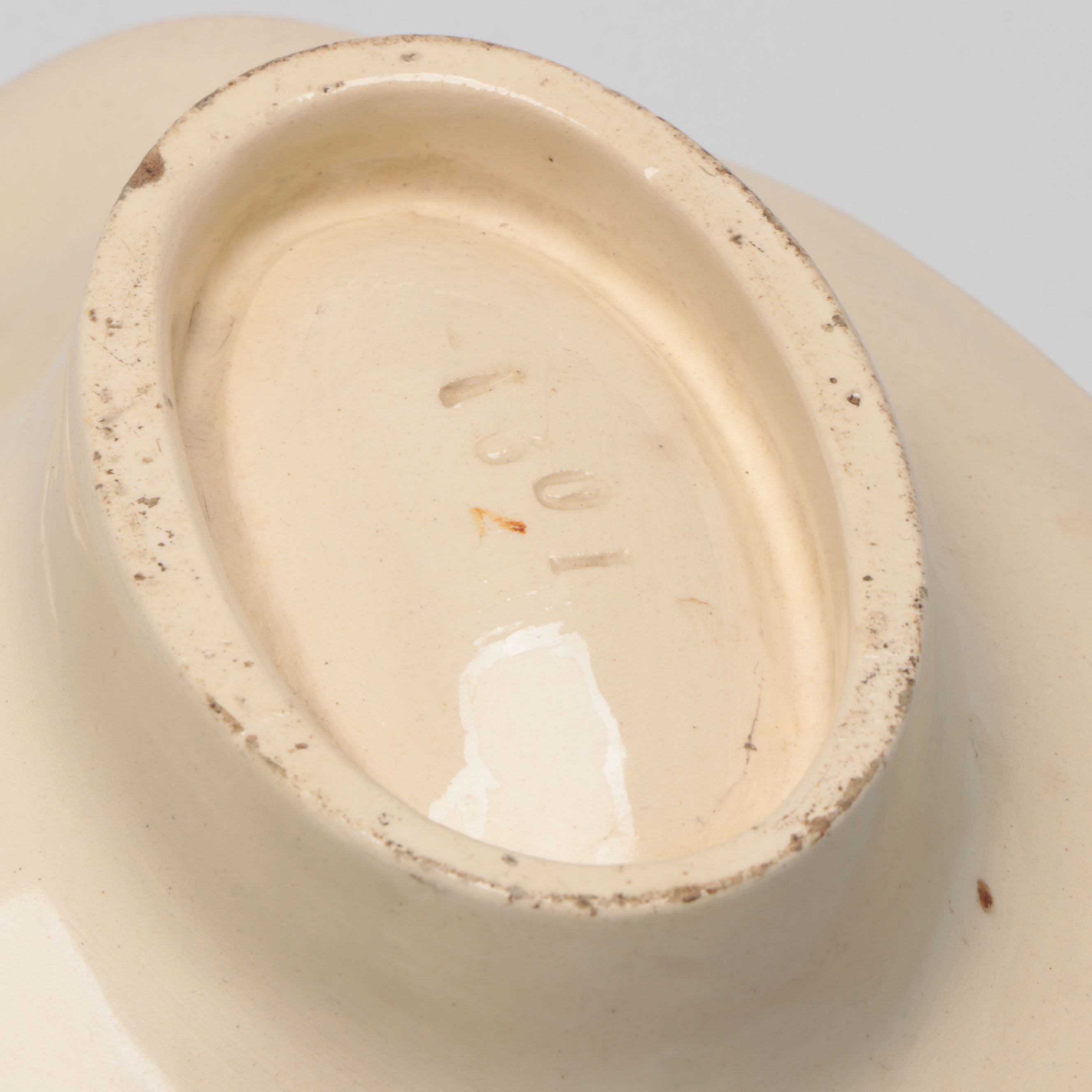 Longchamp French Majolica Asparagus Dish