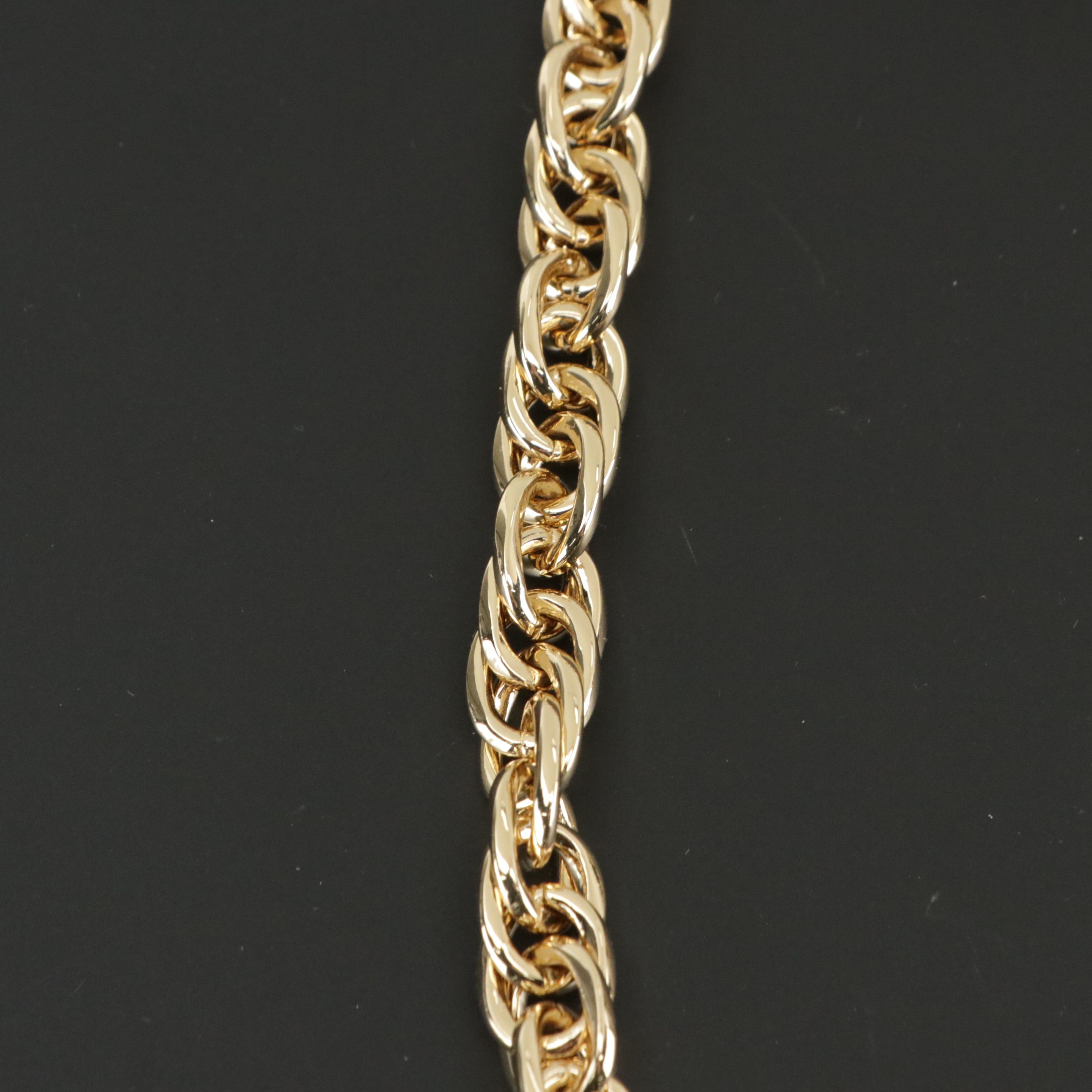 Gucci Ophidia Mini Gold Tone Chain Strap, With Box