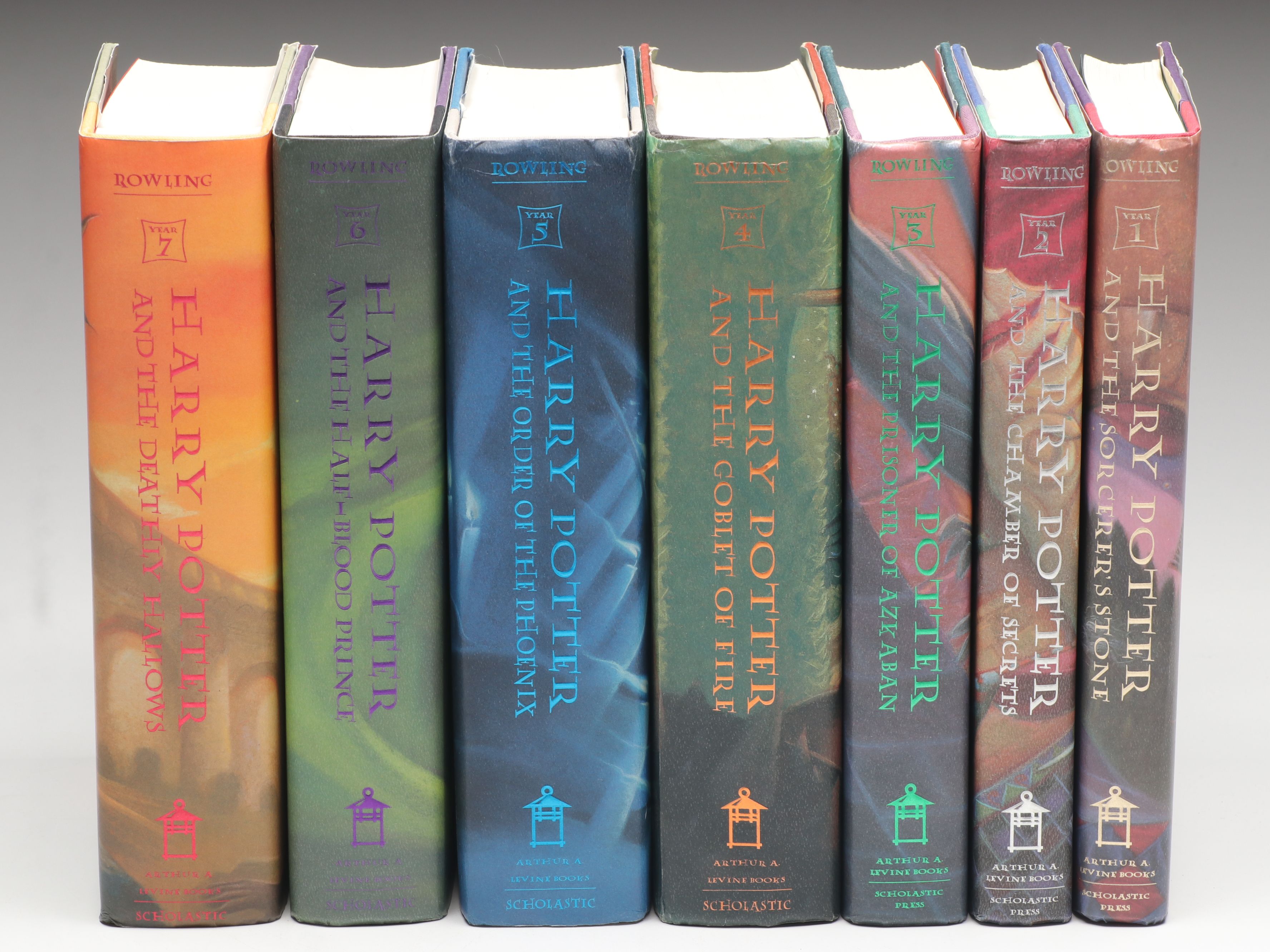 First American Edition "Harry Potter" Complete Series by J. K. Rowling