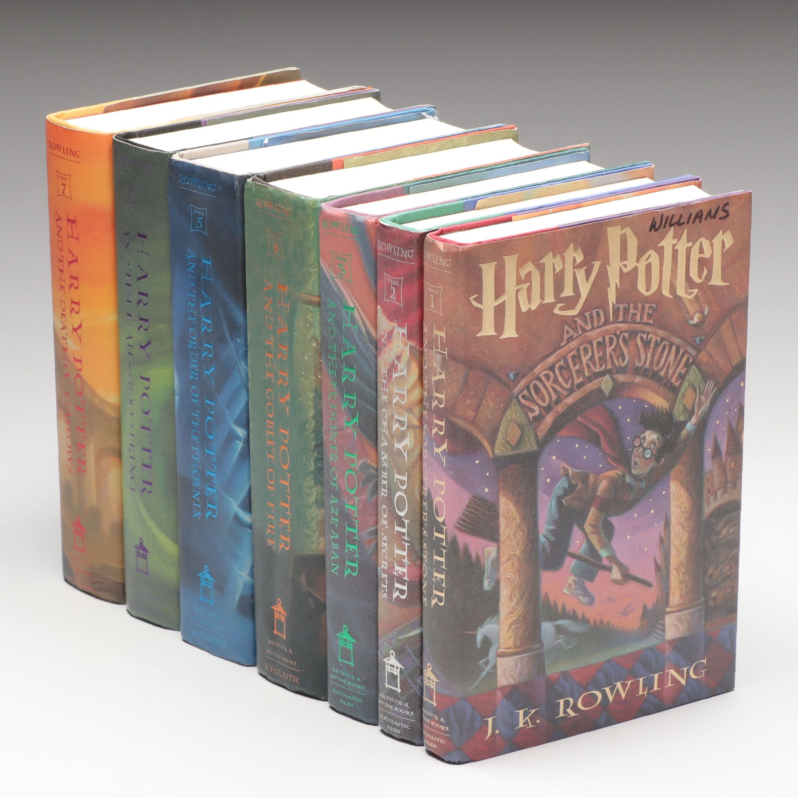 First American Edition "Harry Potter" Complete Series by J. K. Rowling