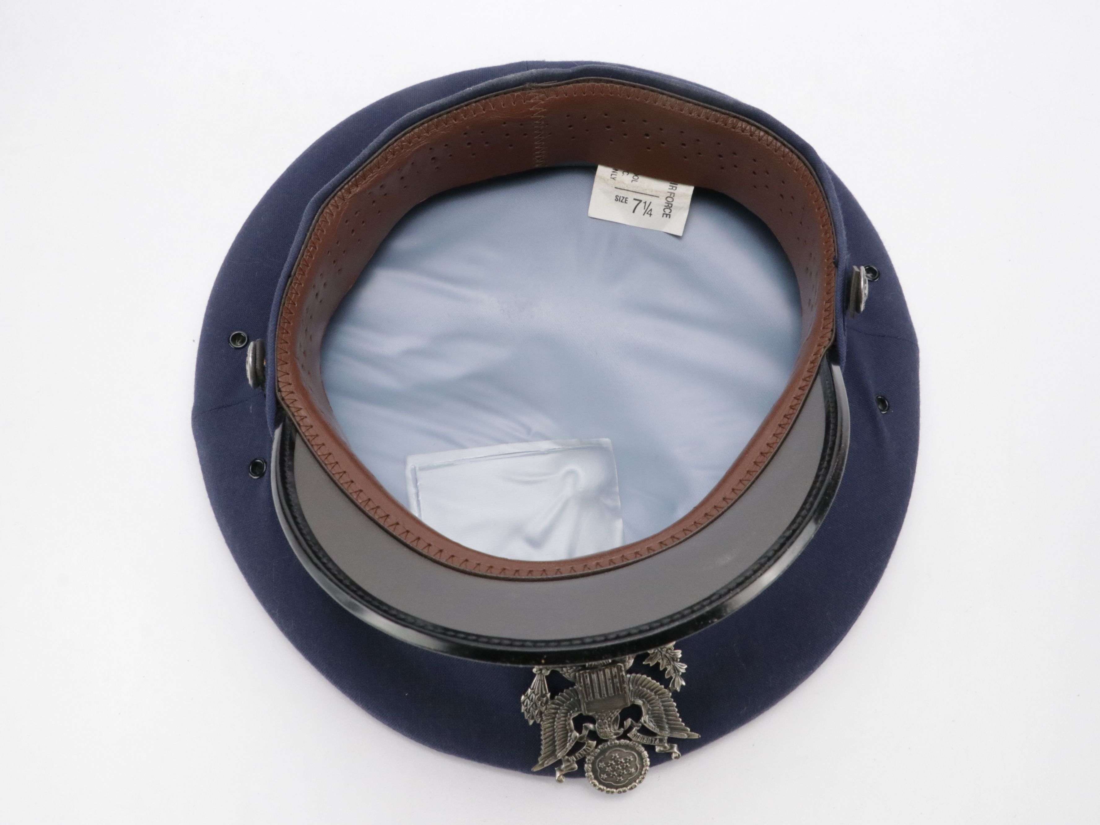 US Military Officer's Peaked and Crushable Caps with Olive Drab Fatigue Cap
