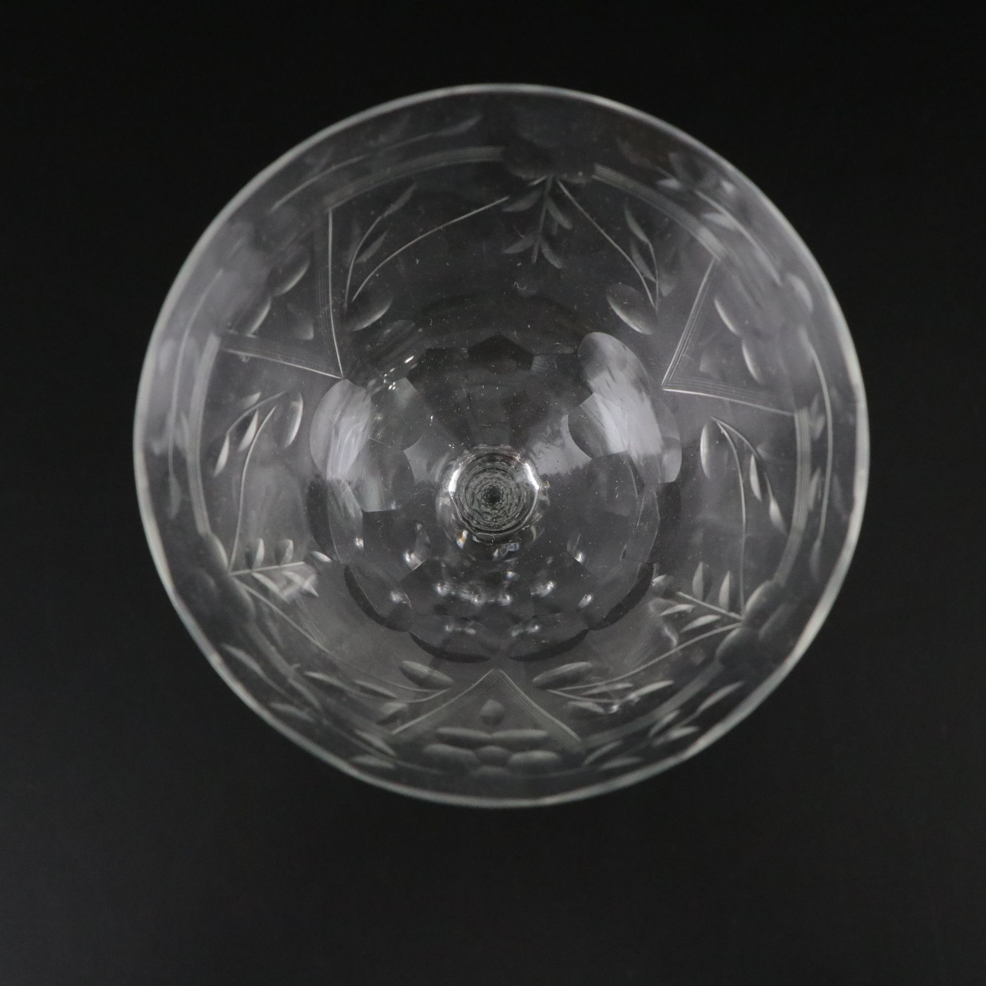 Optic Crystal Cordial, Wine, Juice and Champagne Glass Collection