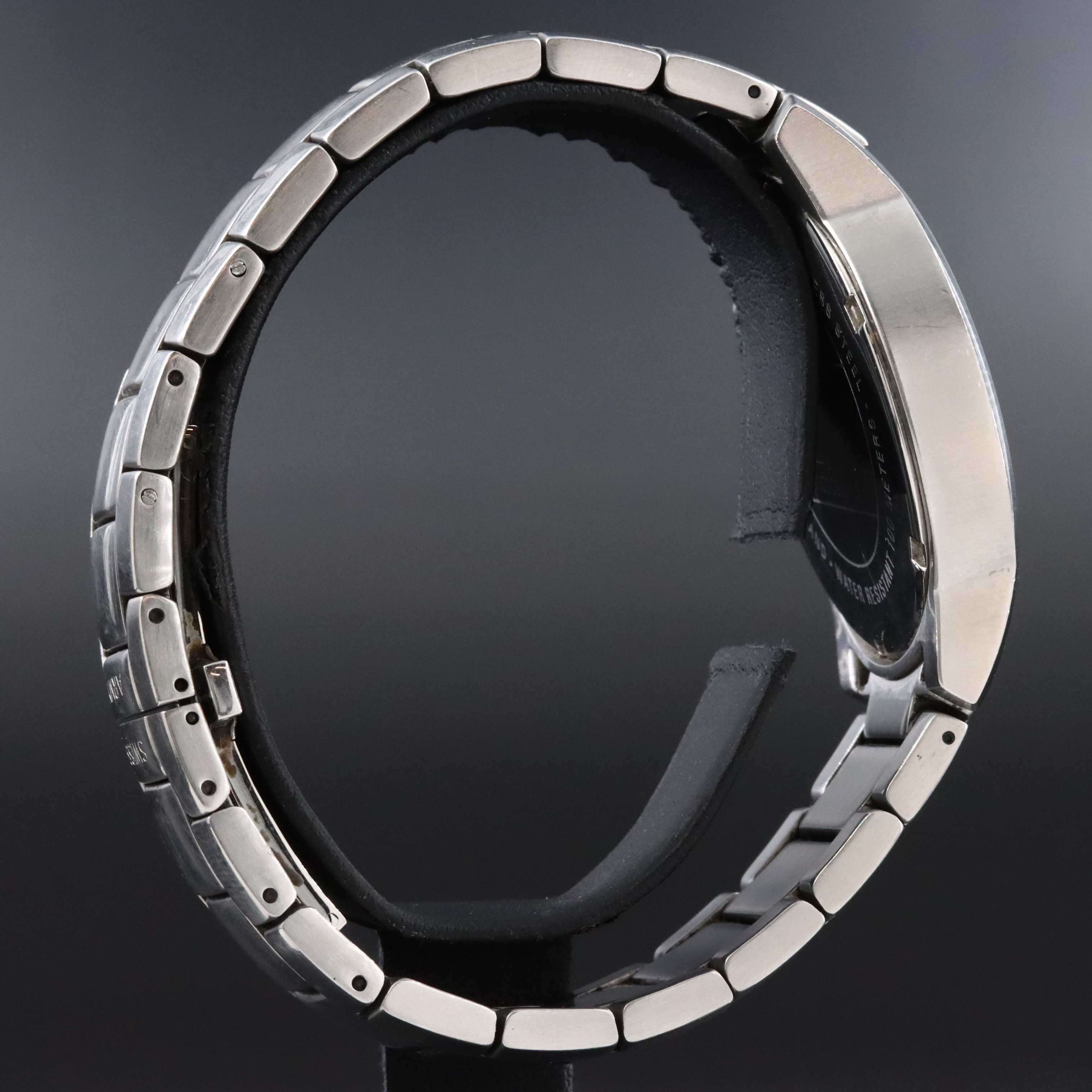 Victorinox Swiss Army Centenial Stainless Steel and Blue Dial Watch