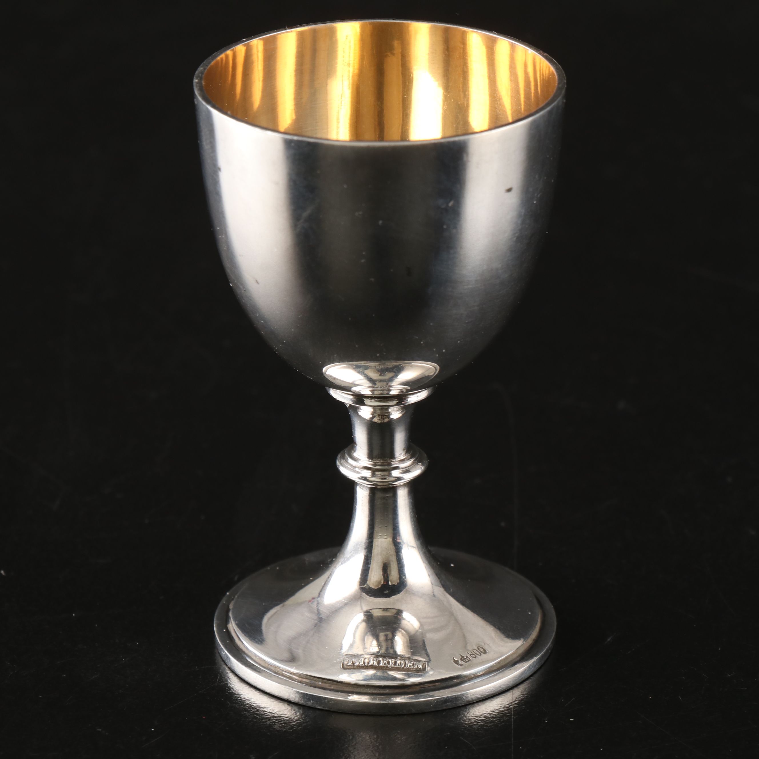 German 800 Silver Cordial Cup