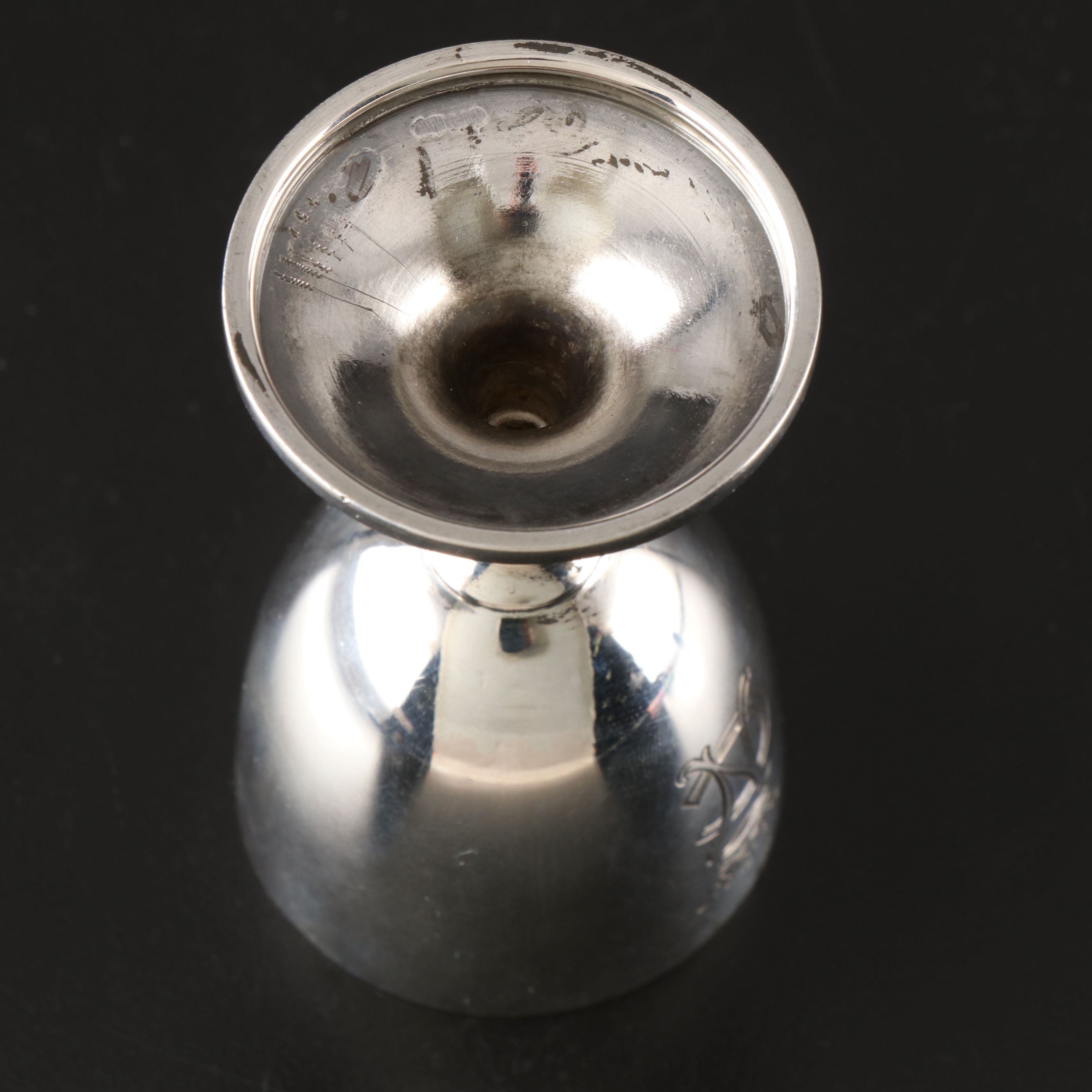 German 800 Silver Cordial Cup