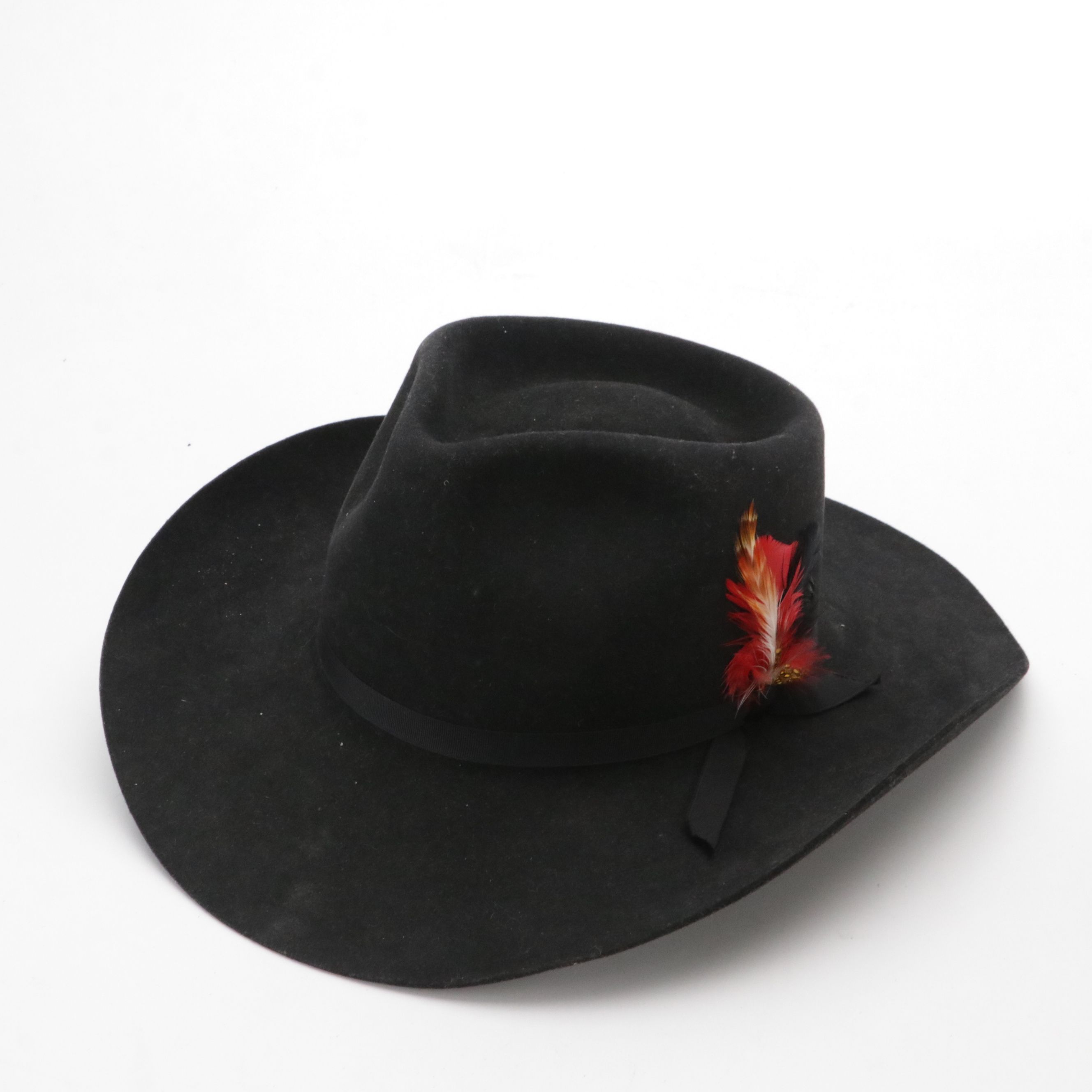 Stallion by Stetson, Resistol, and Akubra Woven Straw and Felted Fur Cowboy Hats