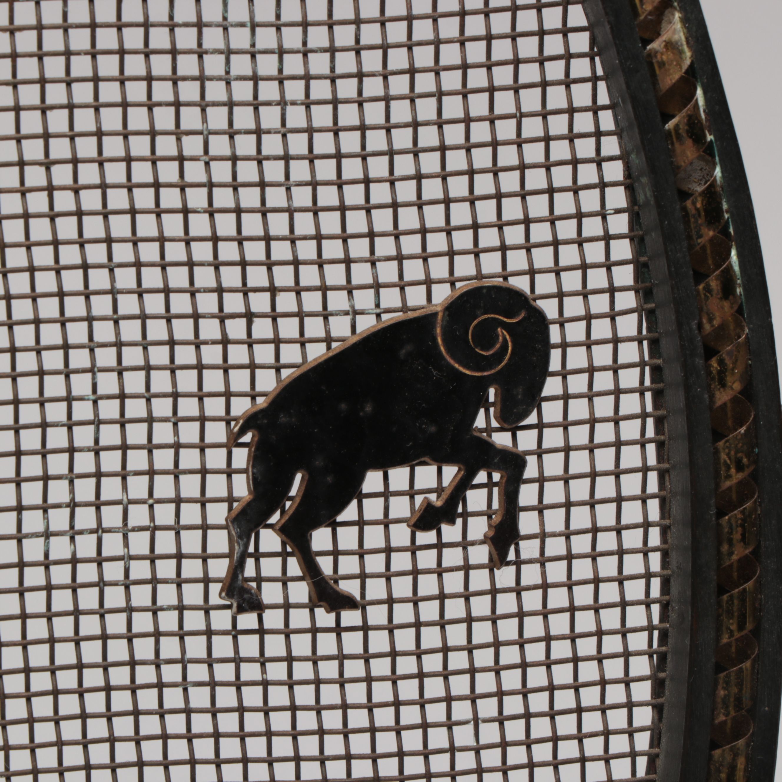 Mid Century Modern Mauthe Zodiac Metal Wall Clock, Mid-20th Century