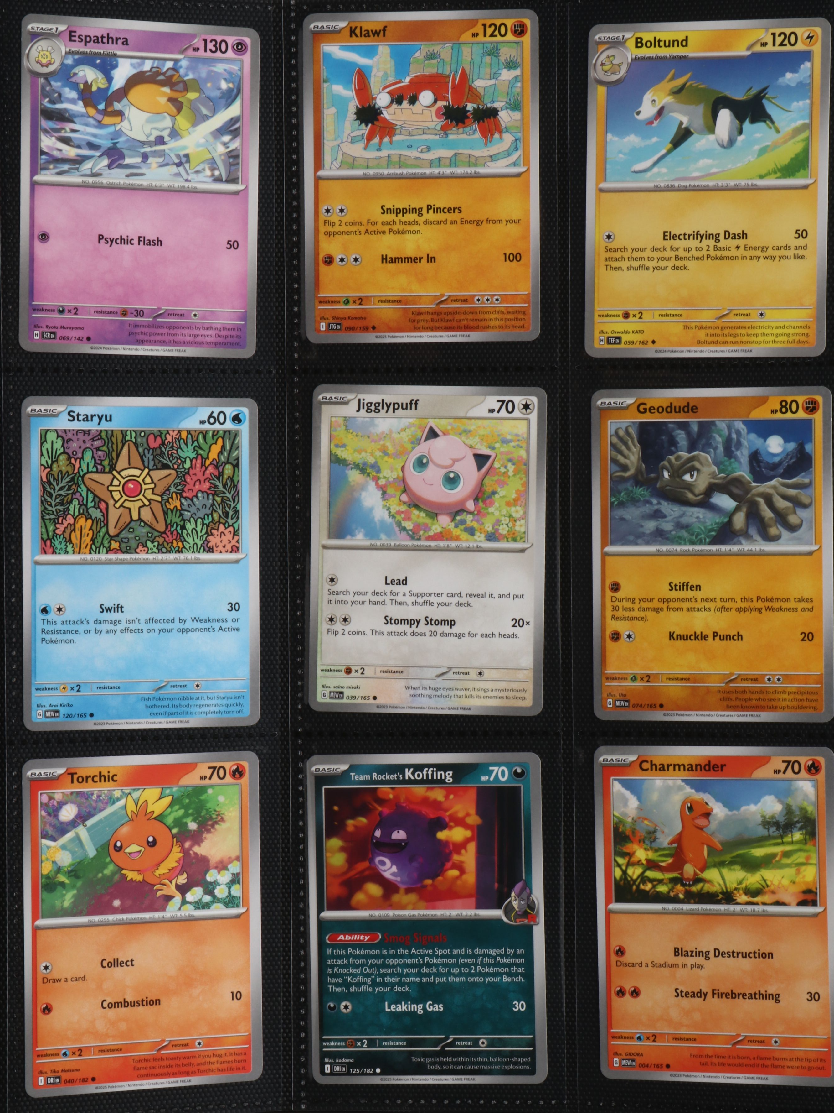 Pokémon Card Collection Featuring Iron Jugulis, Trainers and More, 2020s