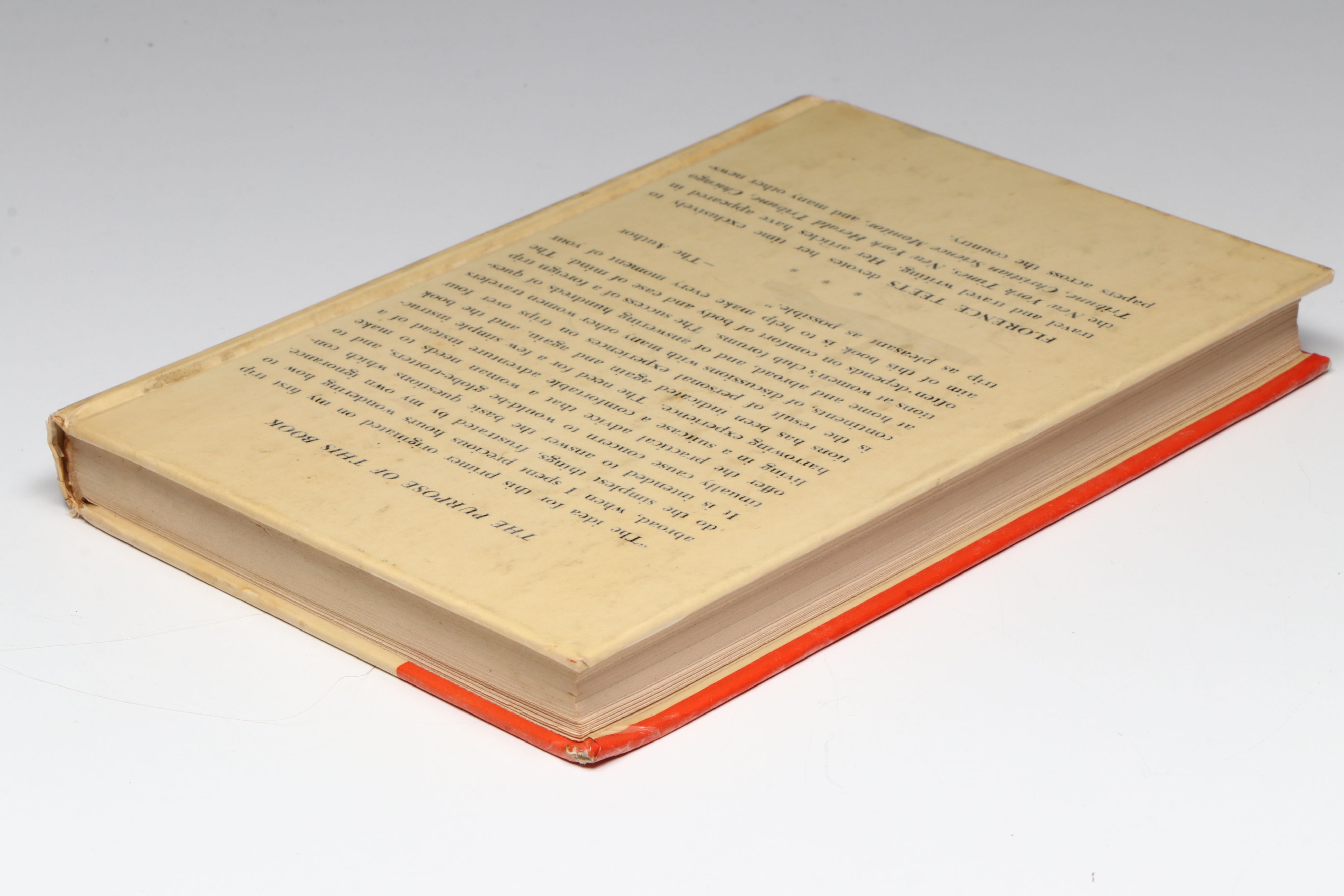 First Edition "She's Going Abroad: Her Pocket Adviser" by Florence Teets, 1953