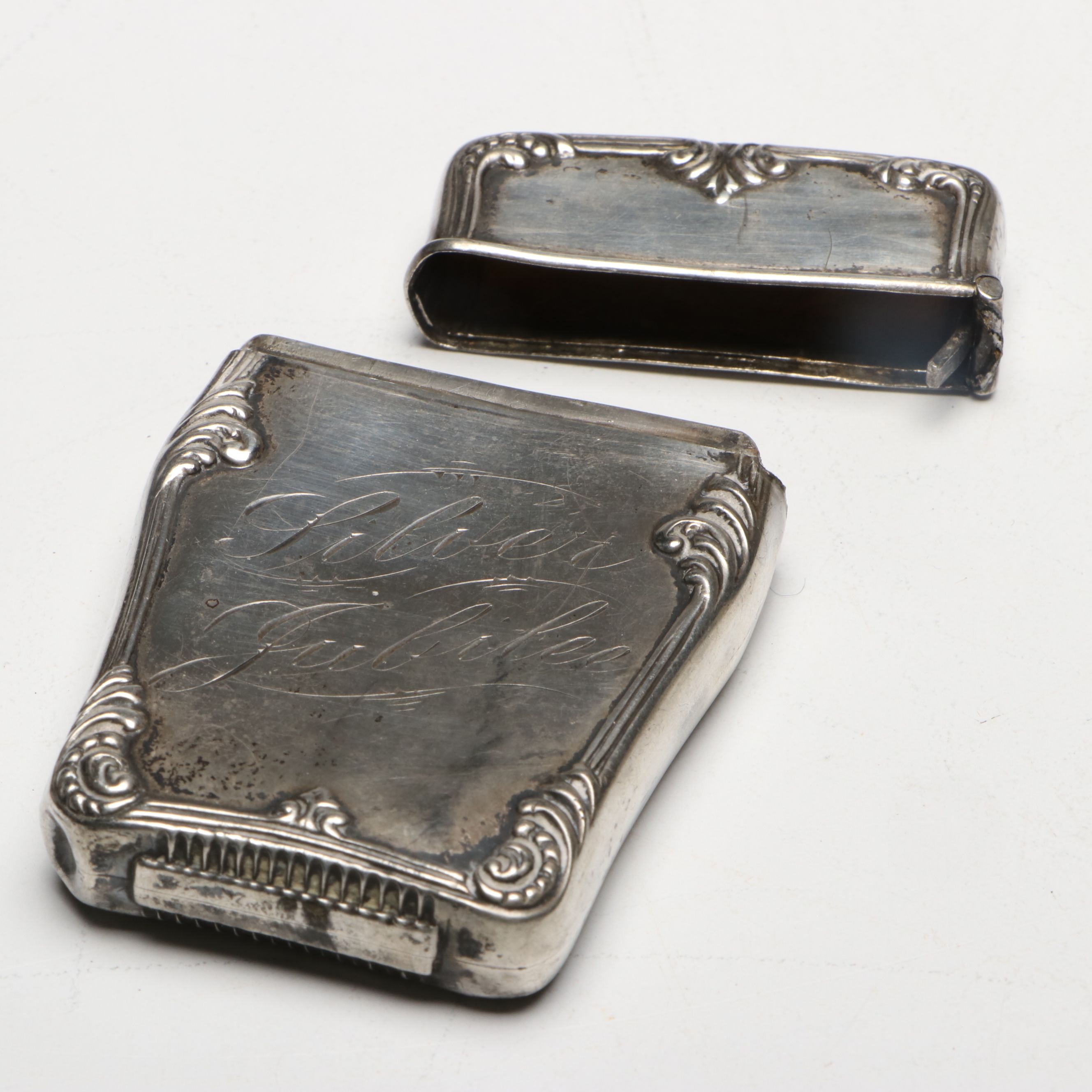 Godinger Silver Plate Fan Vase, Ornate Jewelry Box with Accessories and Lamp