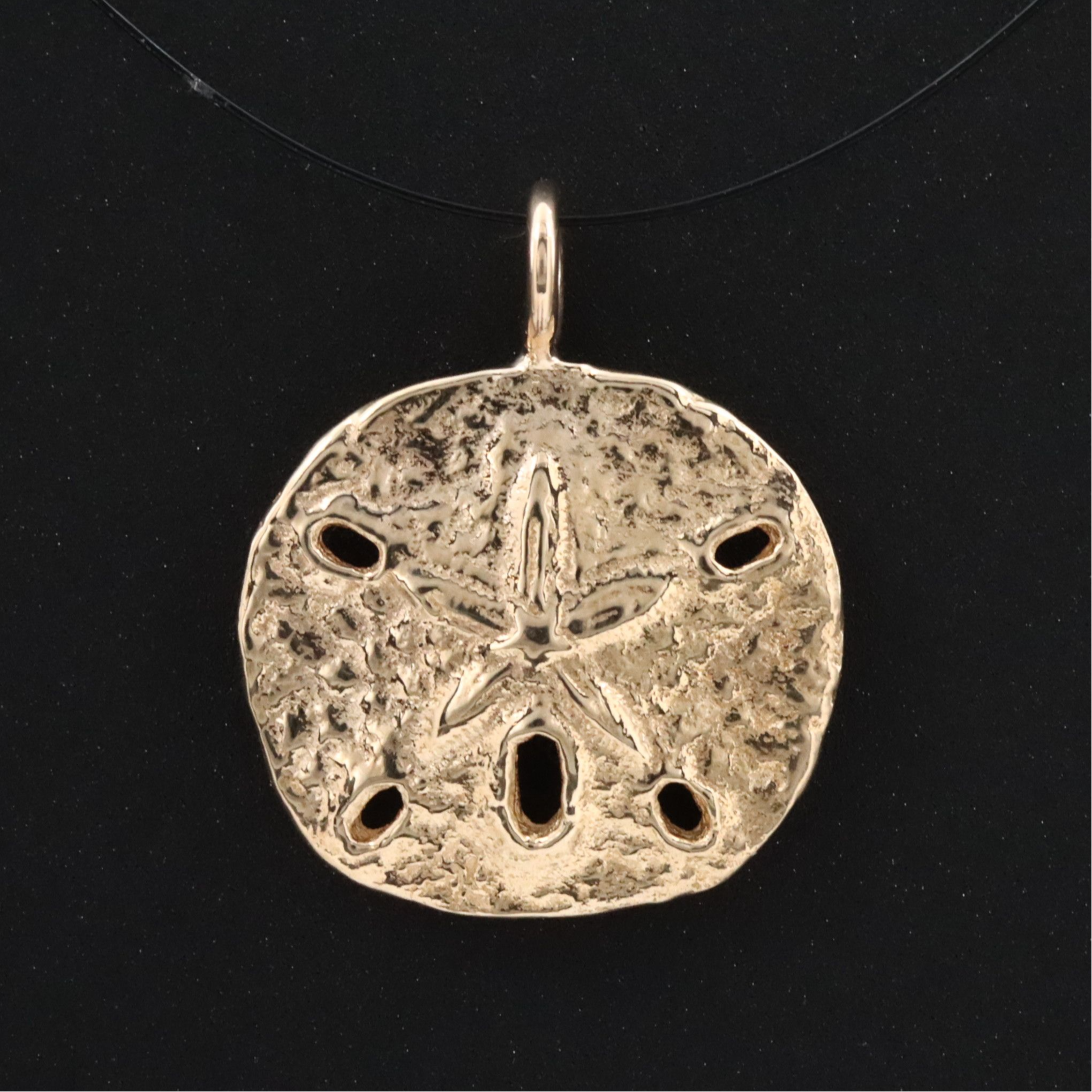 James Avery 14K Sand Dollar Pendant