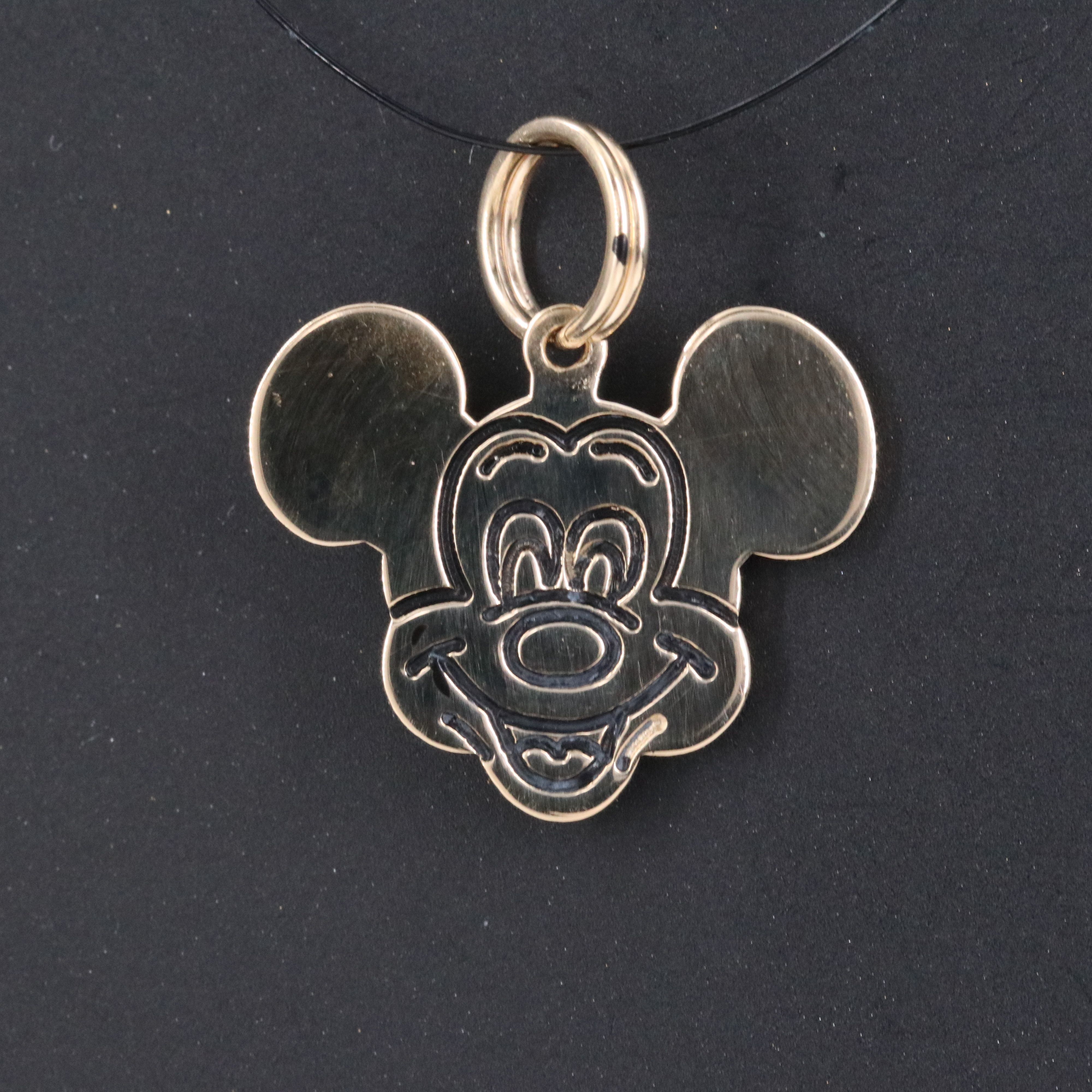 Disney Mickey Mouse 14K Charm