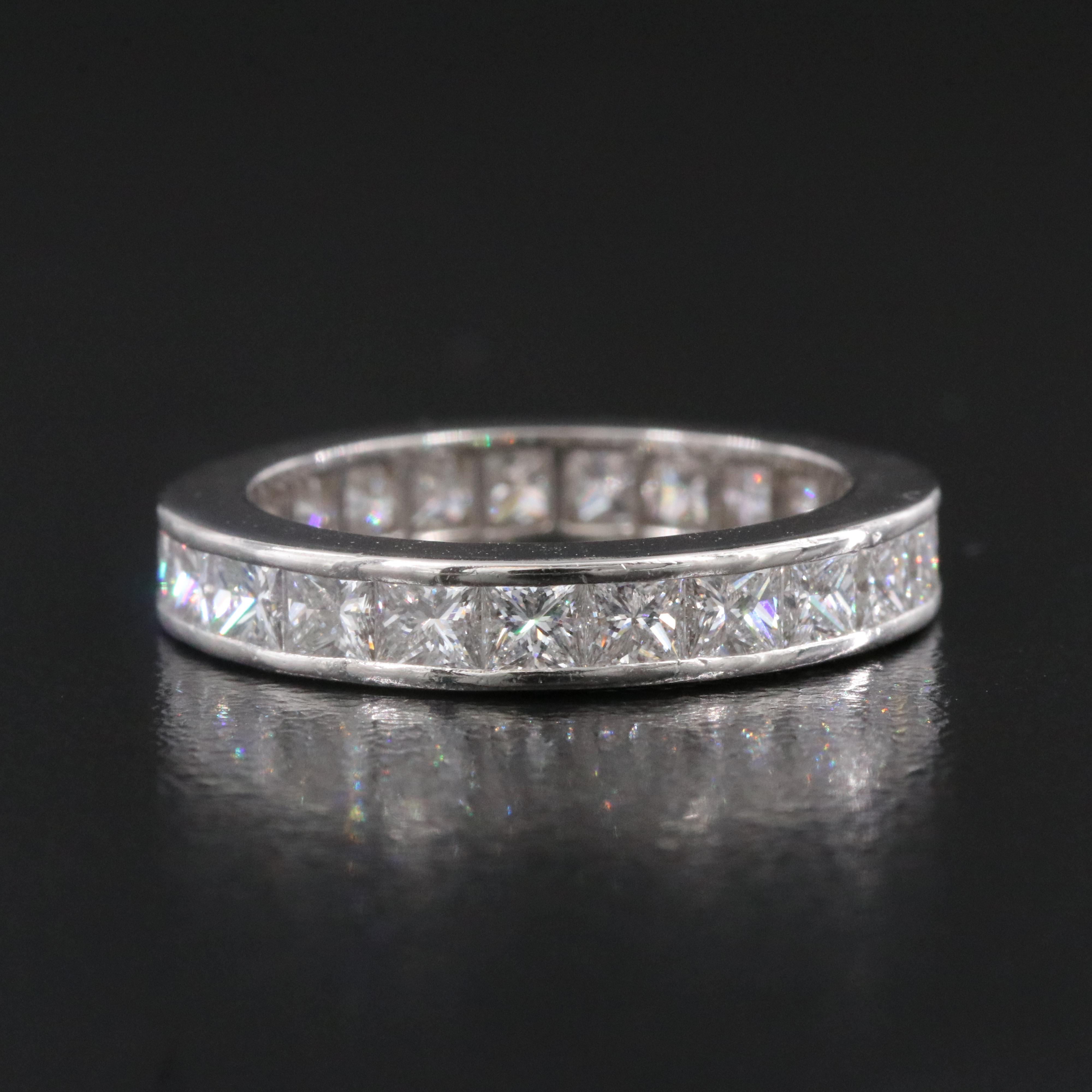 Van Cleef & Arpels Romance Platinum 2.53 CTW Diamond Eternity Band
