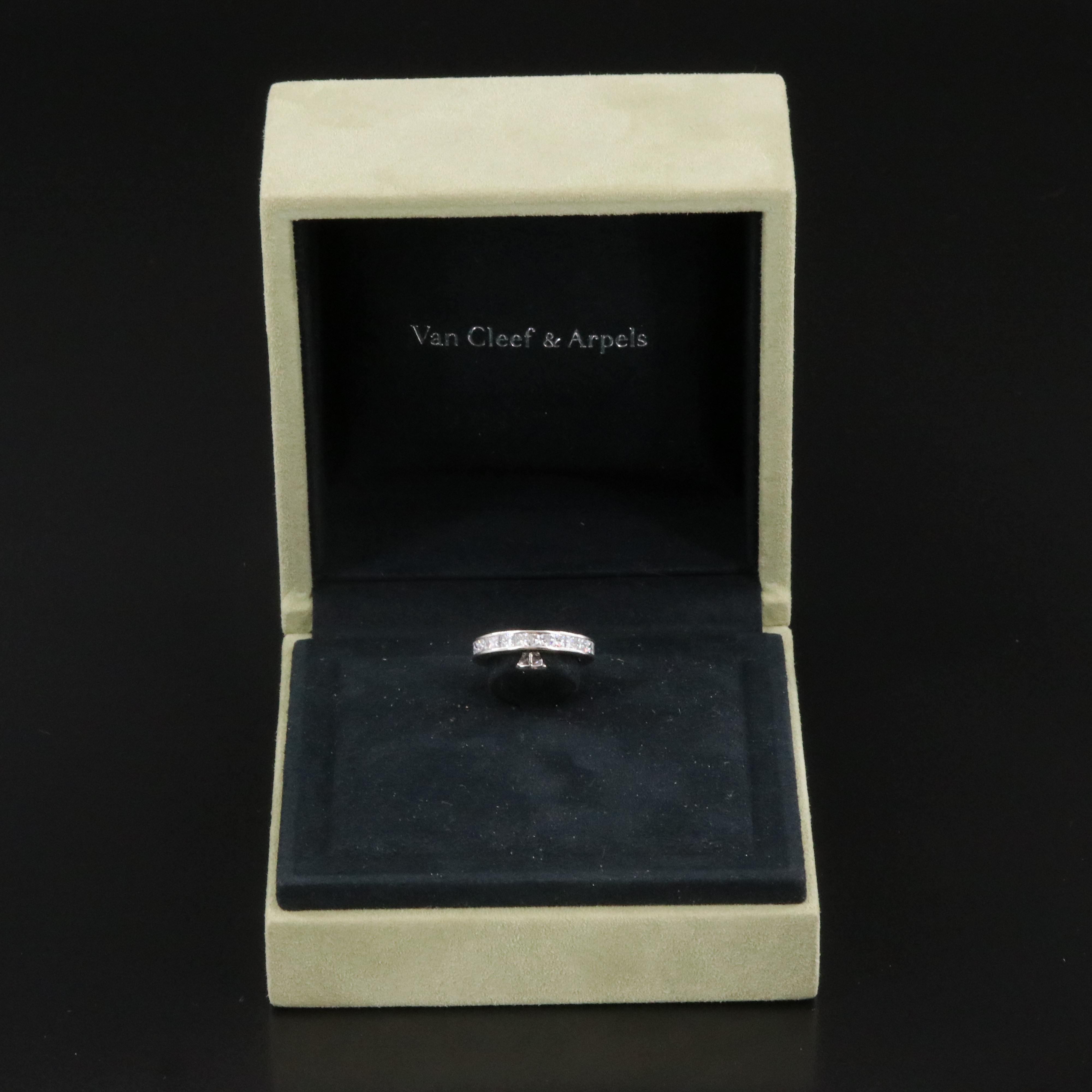 Van Cleef & Arpels Romance Platinum 2.53 CTW Diamond Eternity Band