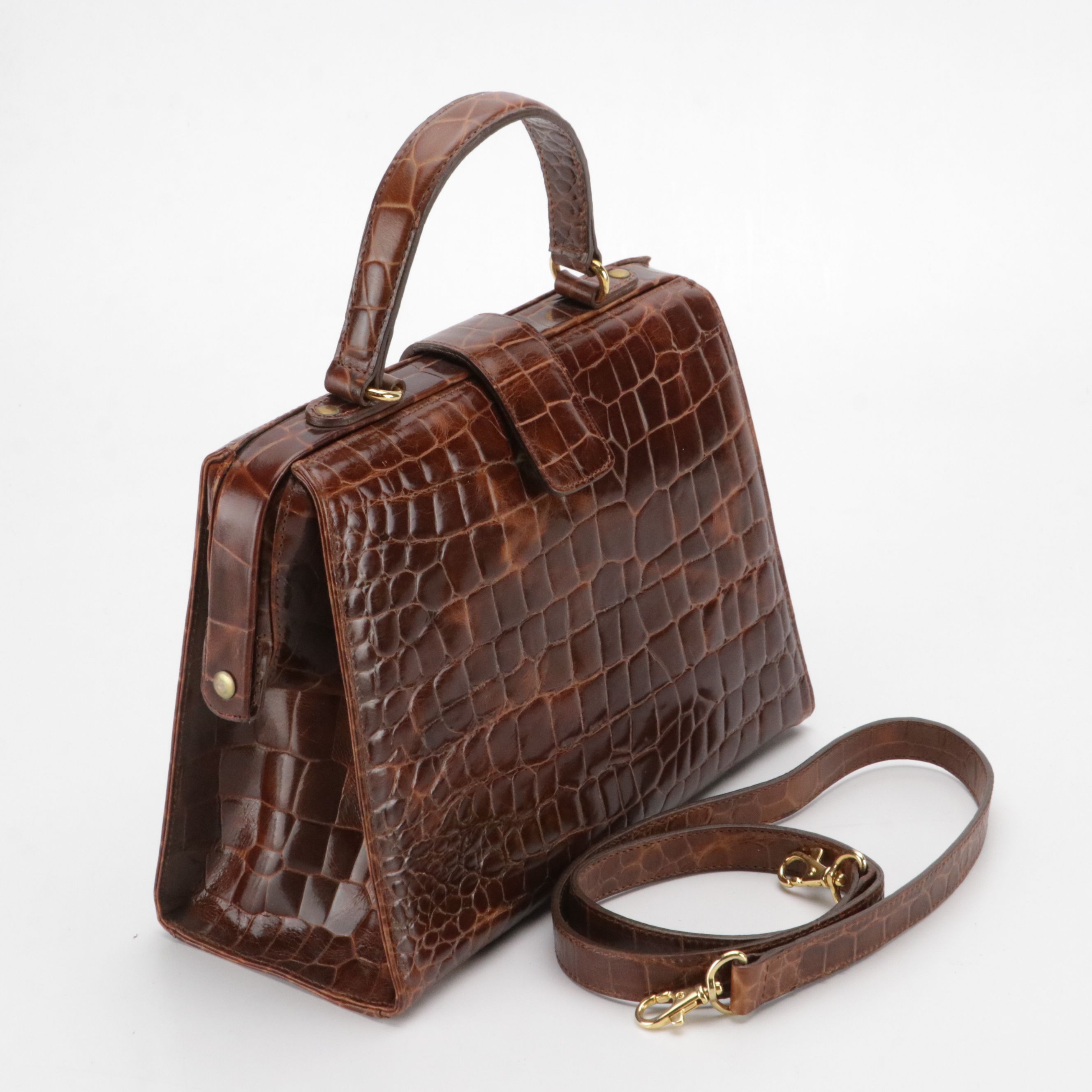 Talbots Vintage Croc Embossed Leather Doctors Bag, Tano Mini Shoulder Bag, More