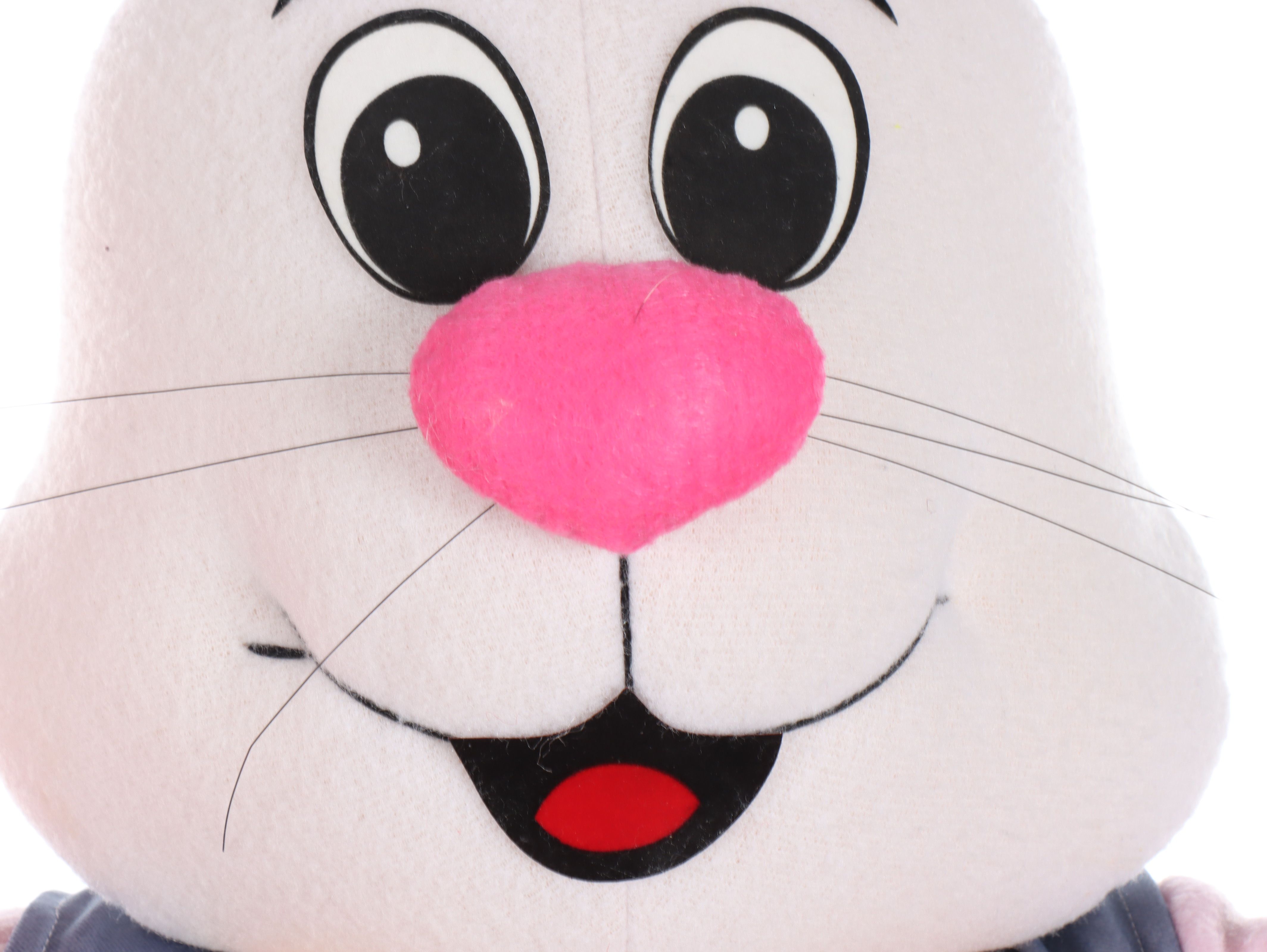 Anthropomorphic Easter Rabbit and Other Fabric Halloween Decorations