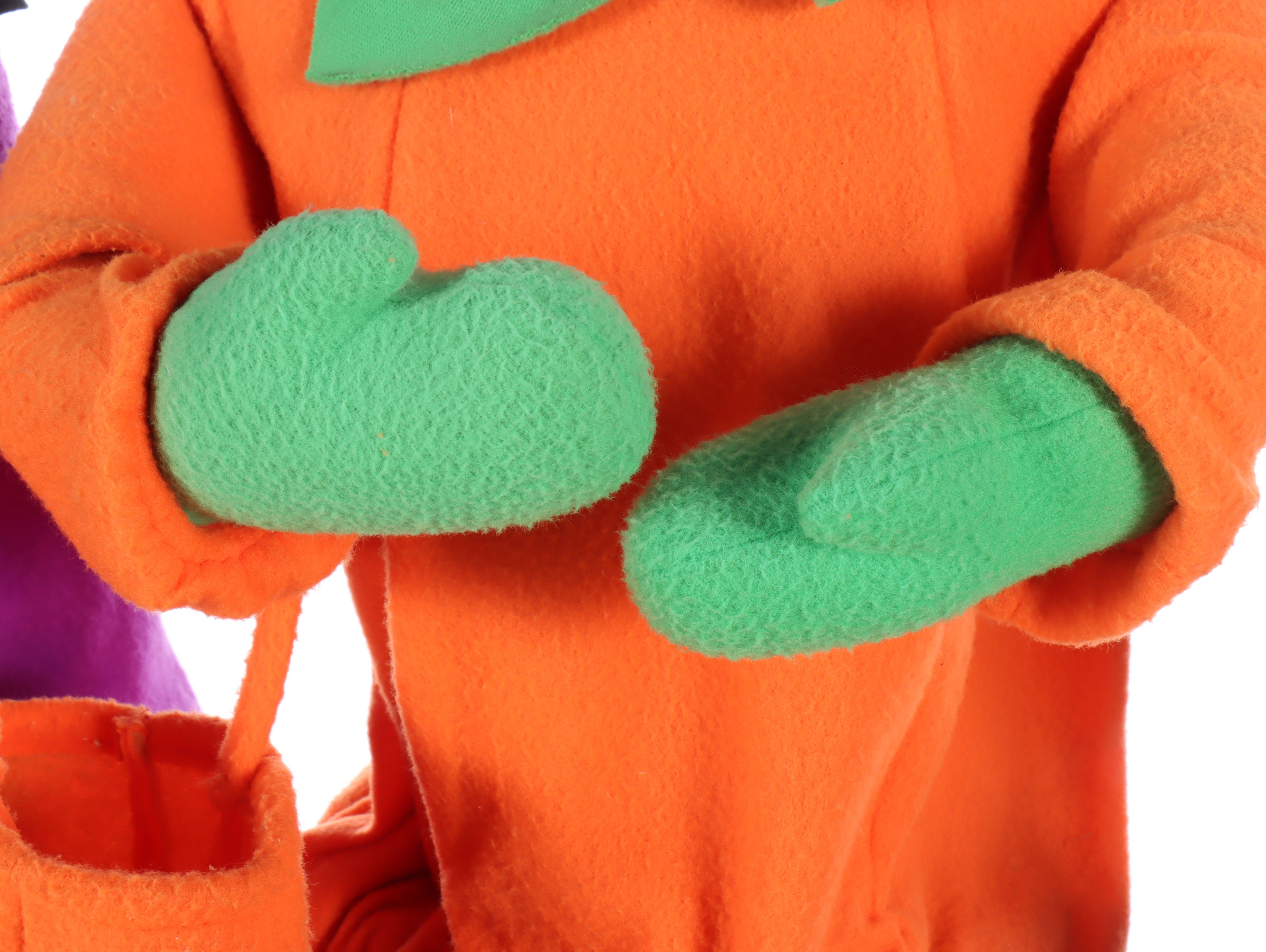 Anthropomorphic Easter Rabbit and Other Fabric Halloween Decorations