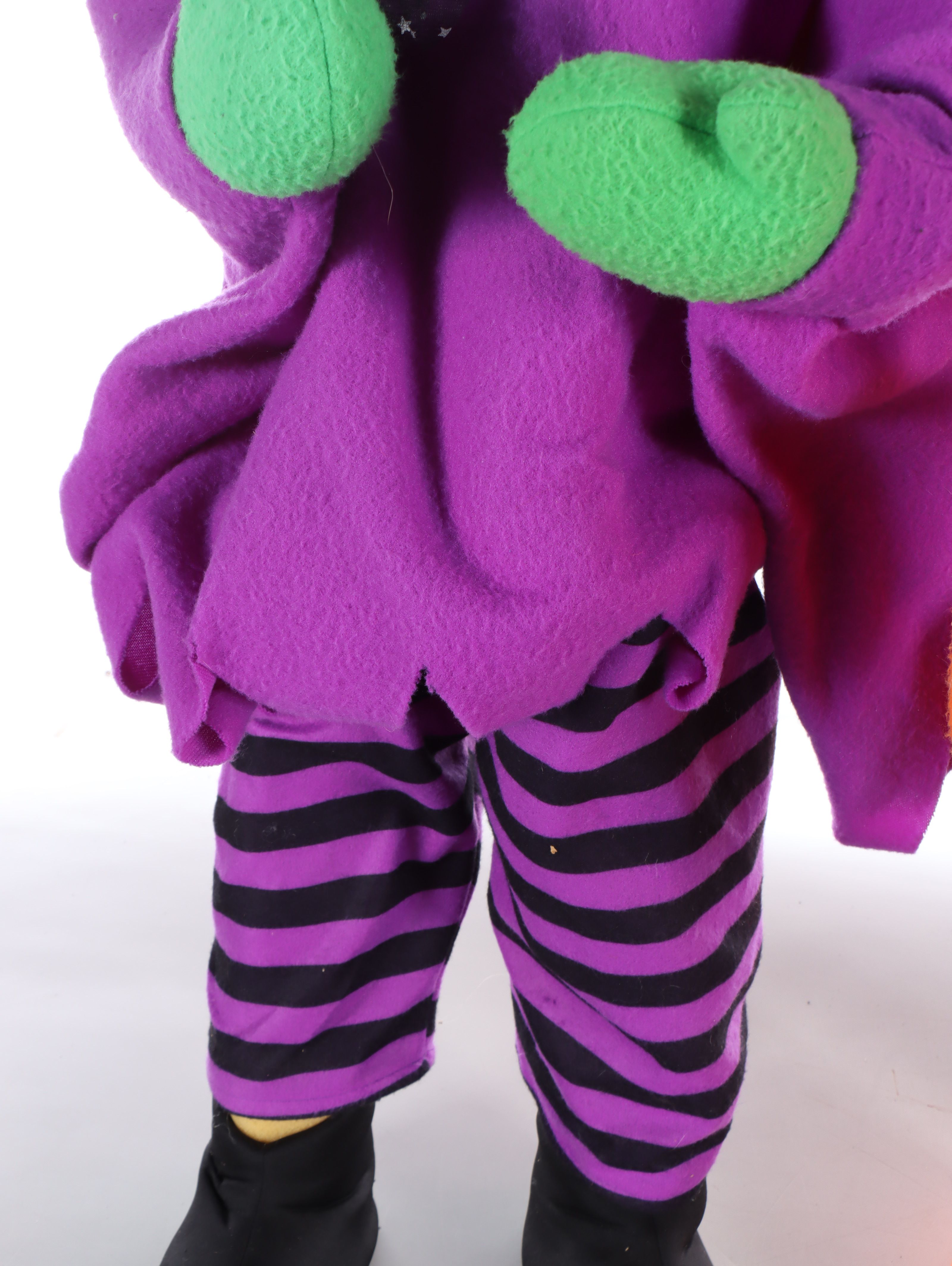 Anthropomorphic Easter Rabbit and Other Fabric Halloween Decorations