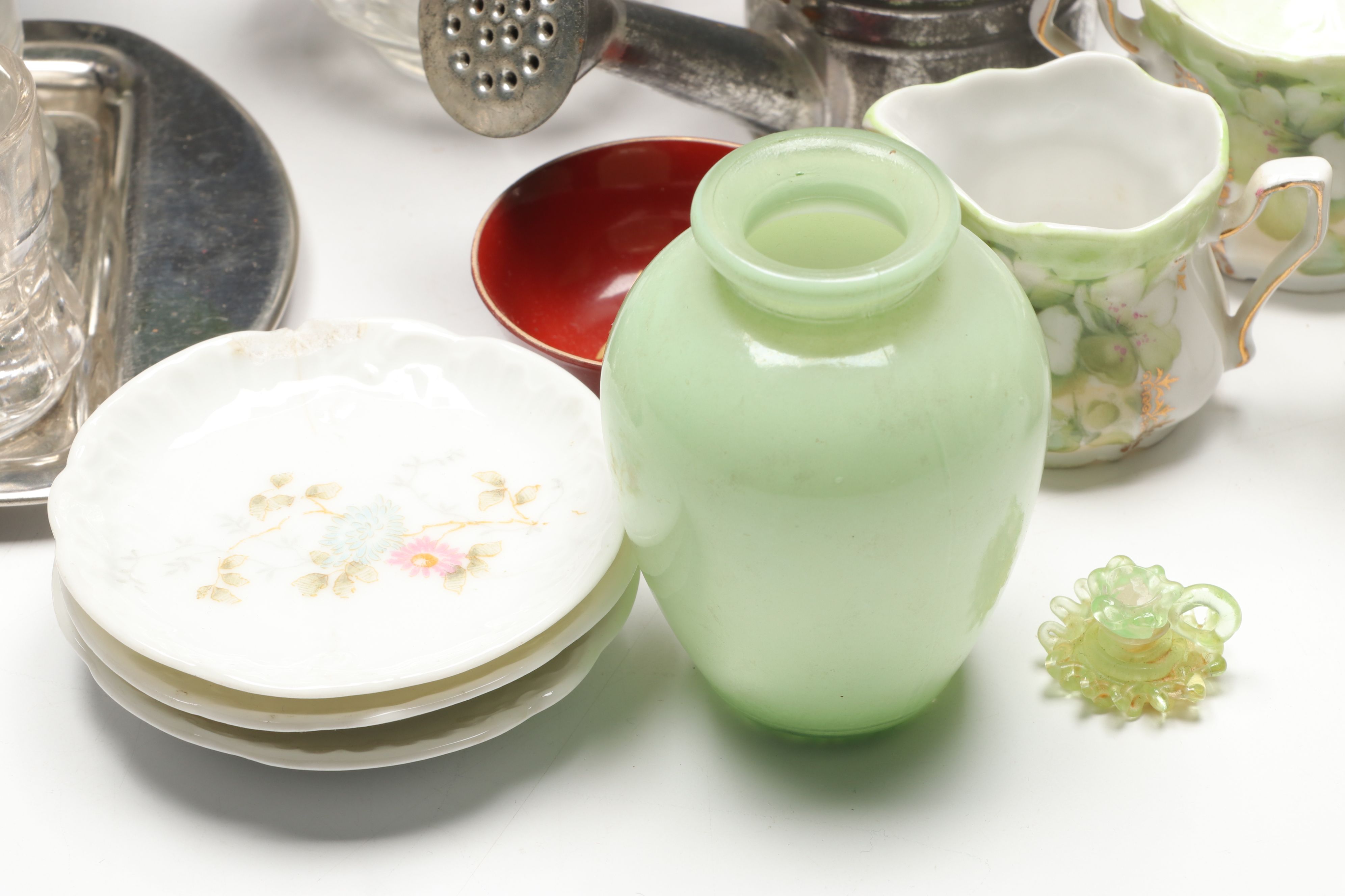 Doll-Sized and Miniature Tea Sets, Table Accessories, and Other Tableware