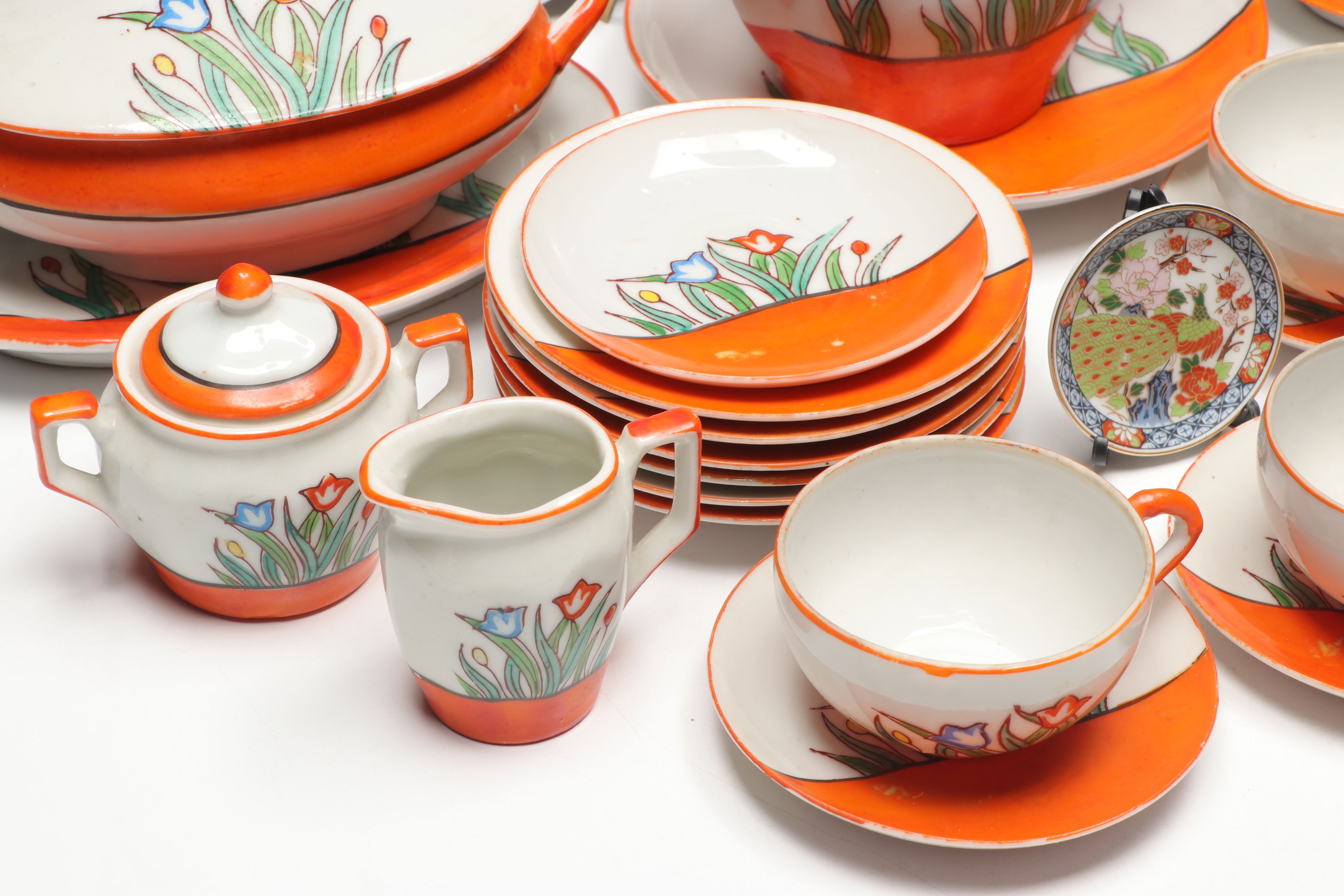 Doll-Sized and Miniature Tea Sets, Table Accessories, and Other Tableware