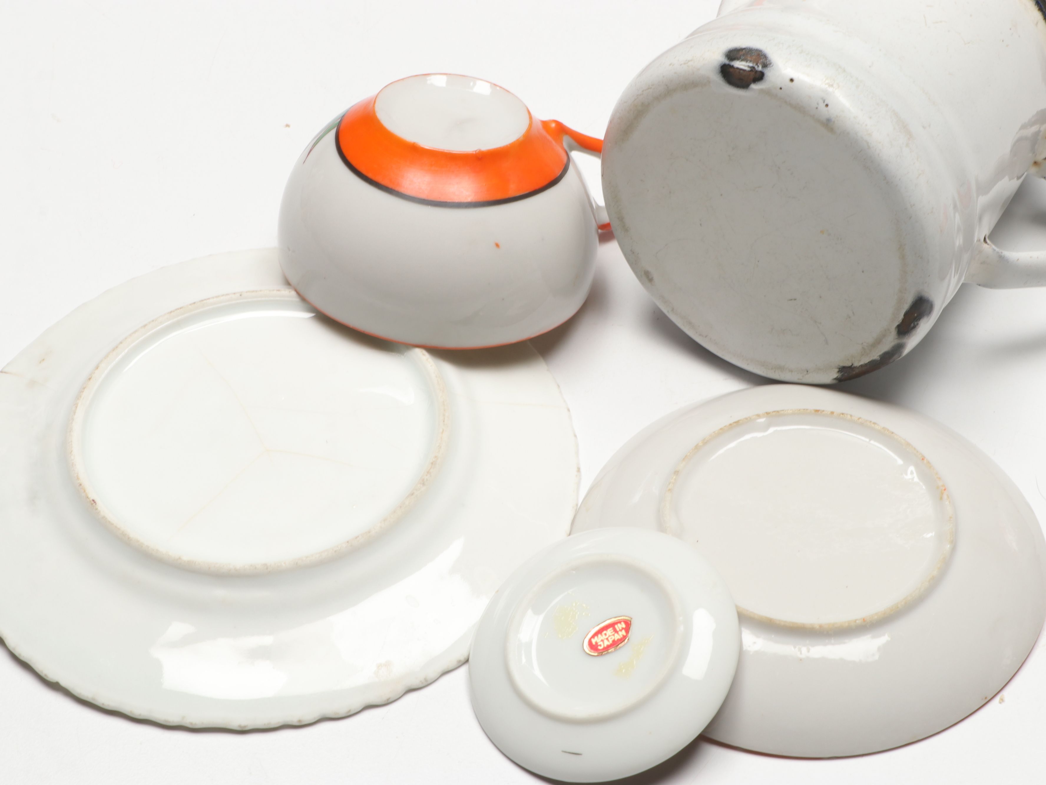 Doll-Sized and Miniature Tea Sets, Table Accessories, and Other Tableware