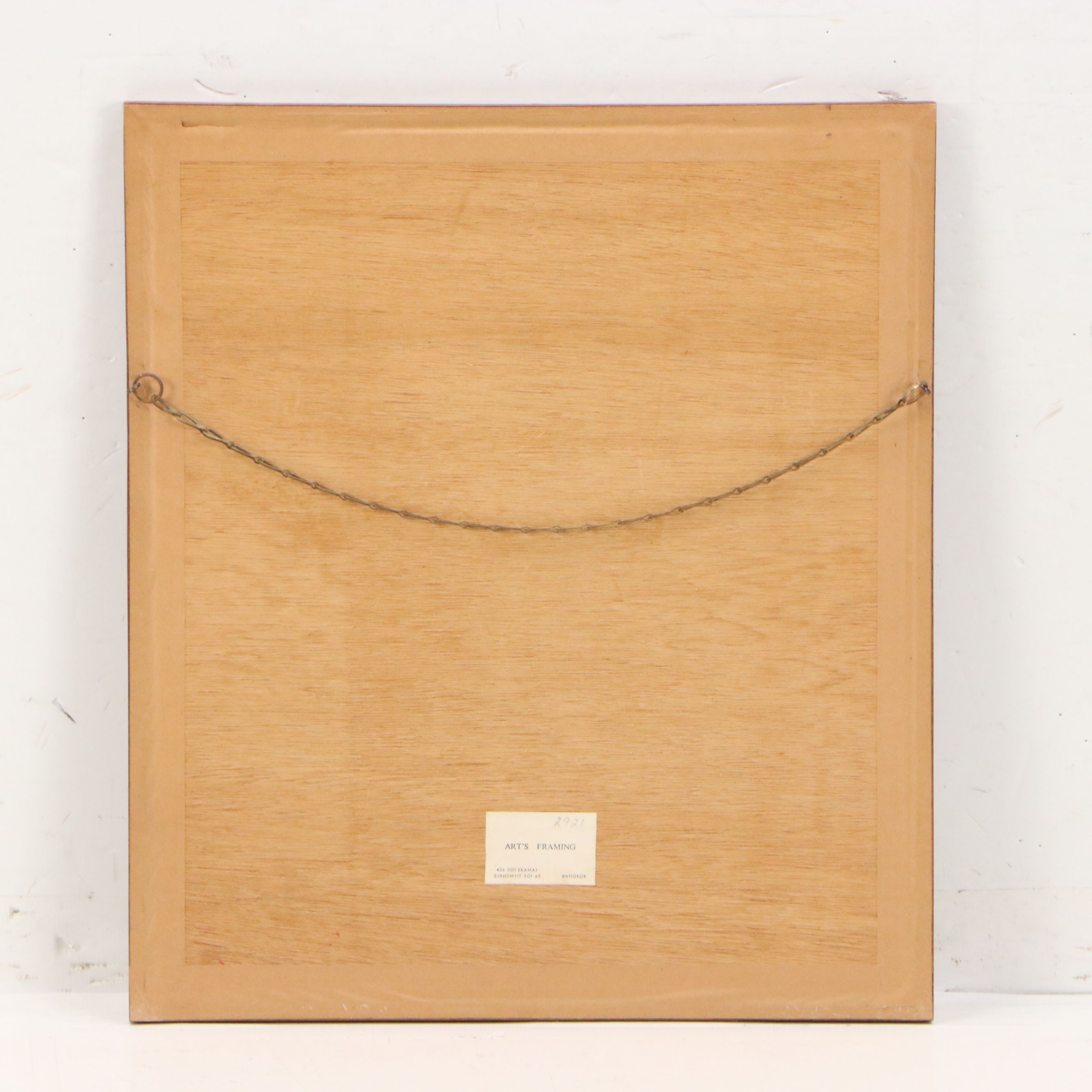 T. Chai Relief Print of Birds, Circa 1965