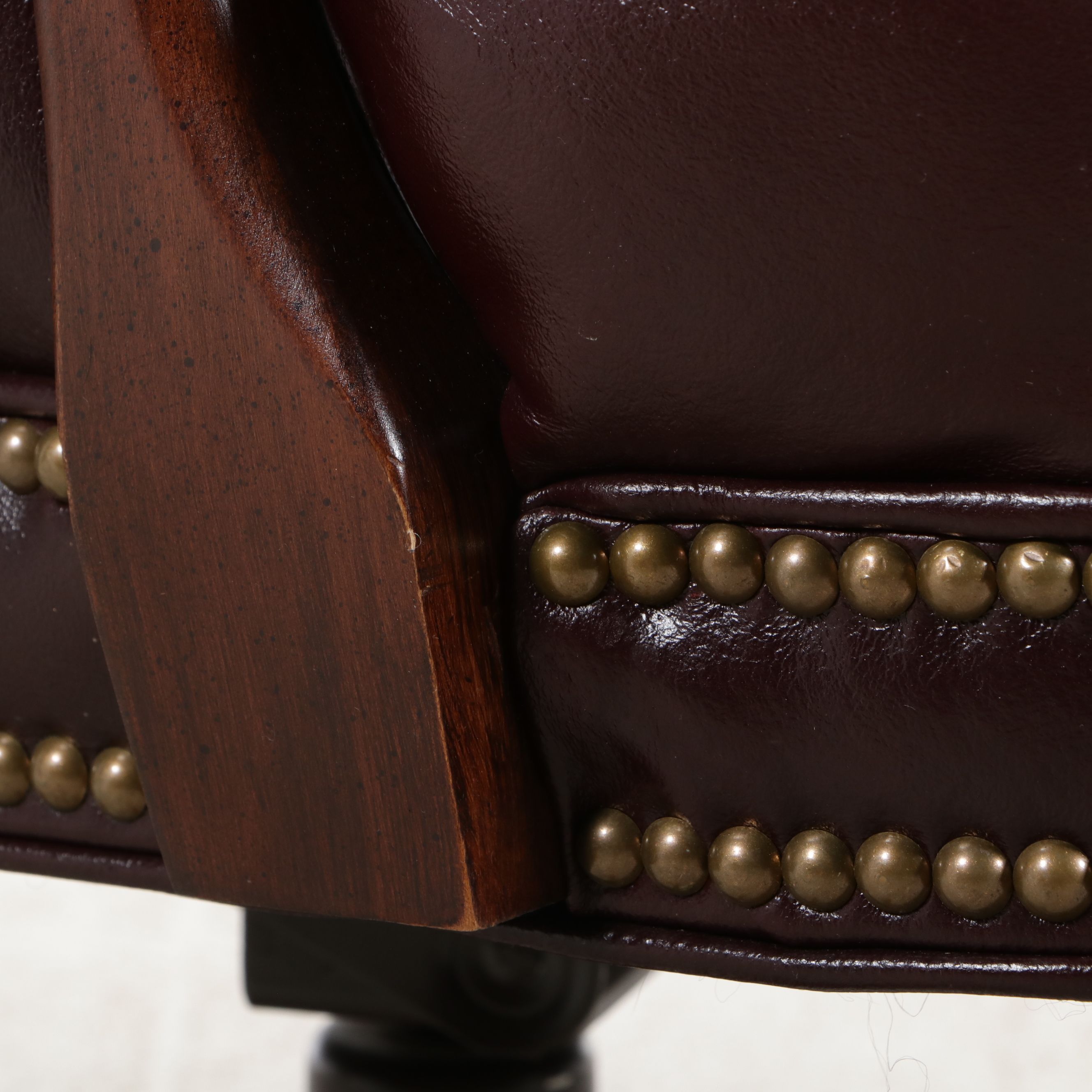 High Point Furniture Industries "Monique" Leather Executive Desk Chair