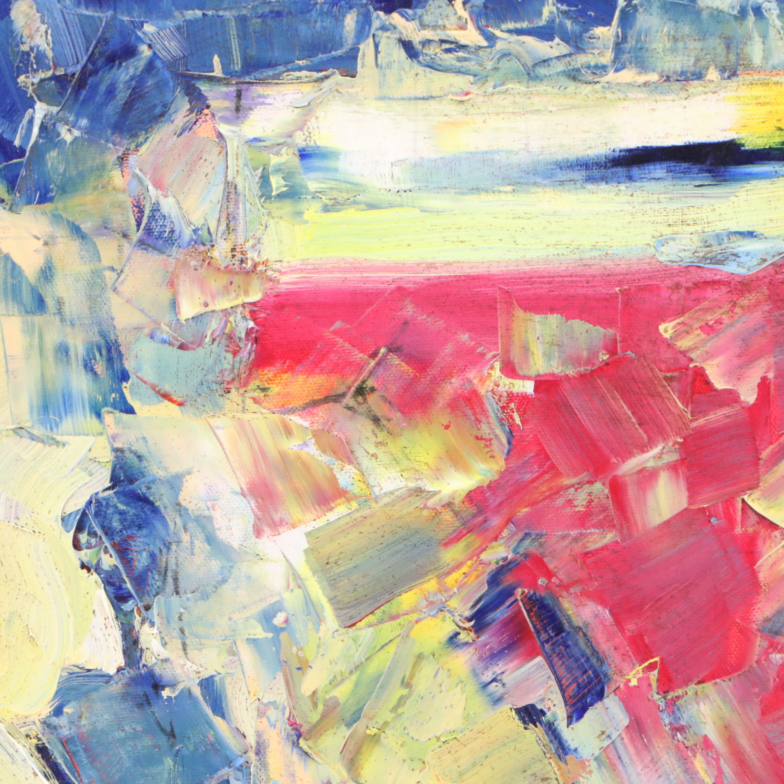 Serguei Novitchkov Modern Oil Painting "Quantum Socialization," 2026