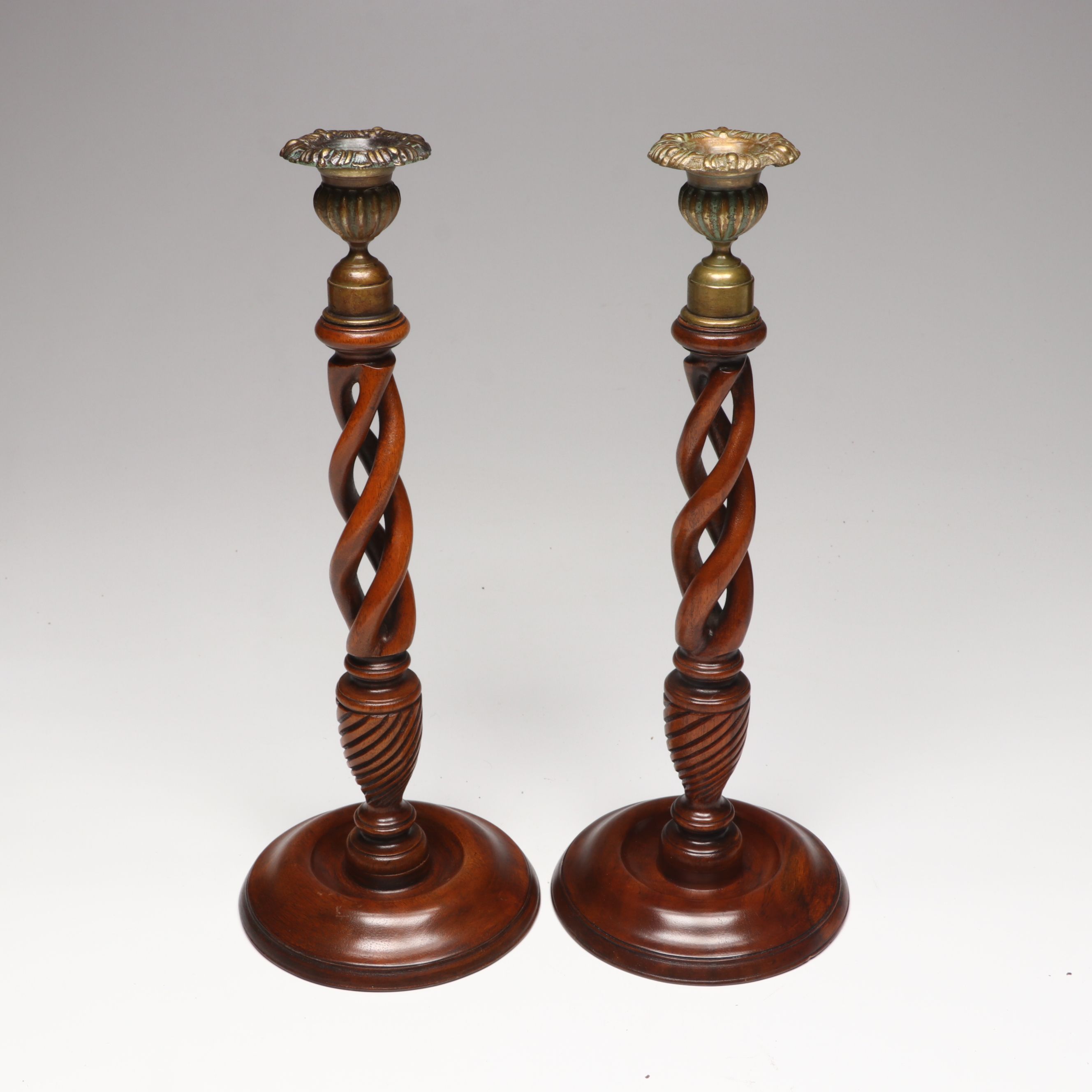 Hand-Carved Kenyan Animal Figurines with Wood and Brass Candleholders and More