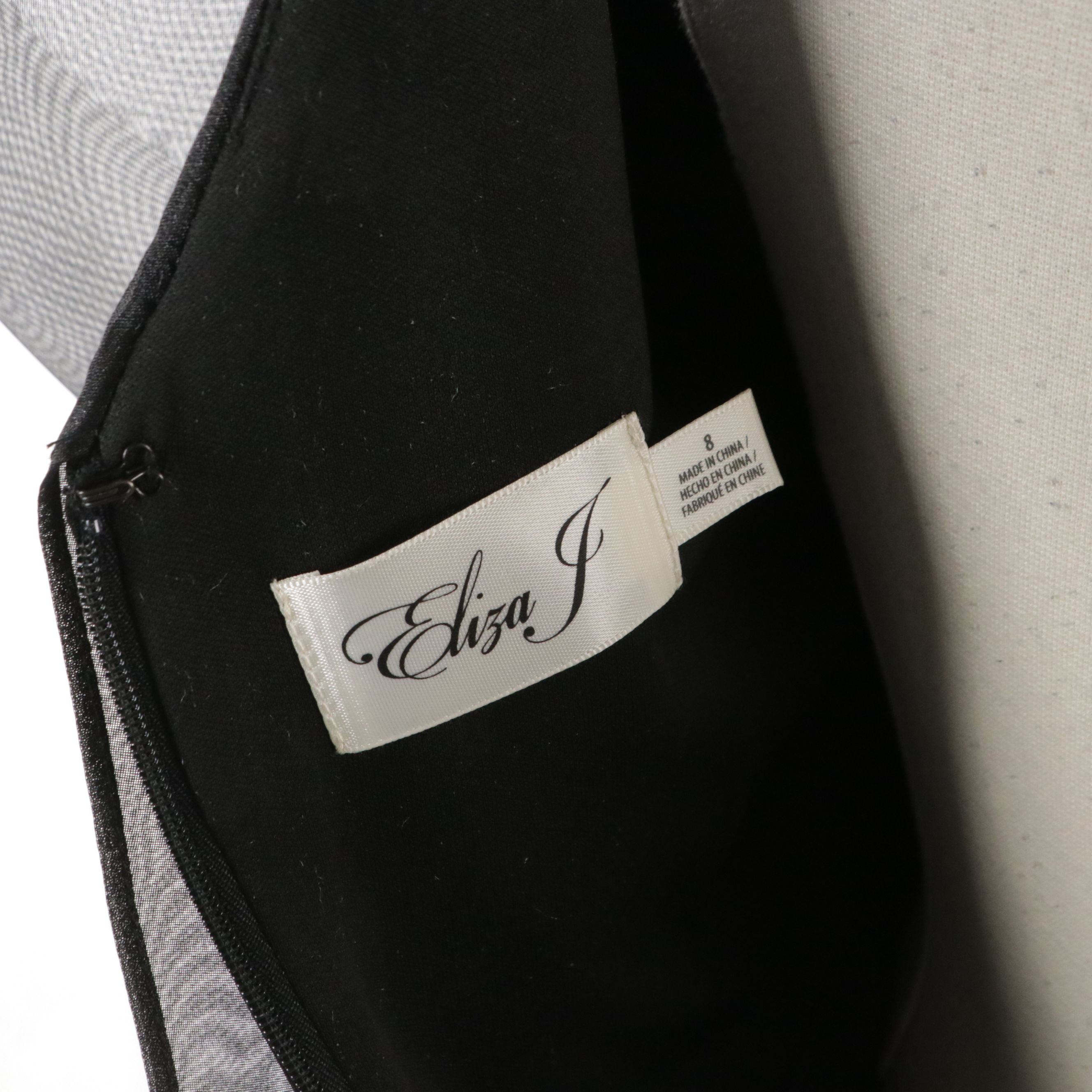 Eliza J Hot Pink & Black Neoprene Bodycon Dresses with Ruffled Details