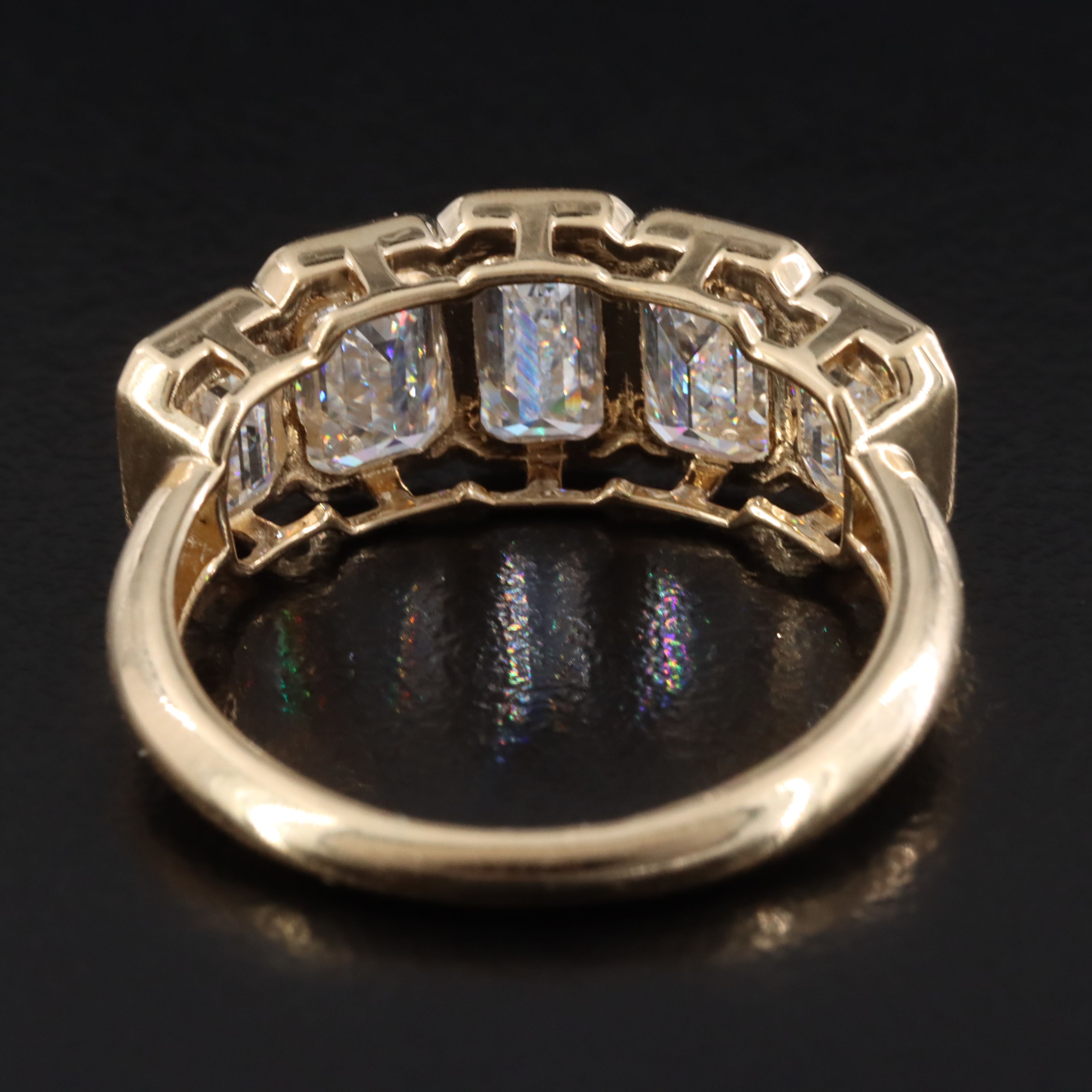 14K 4.55 CTW Lab Grown Diamond Ring
