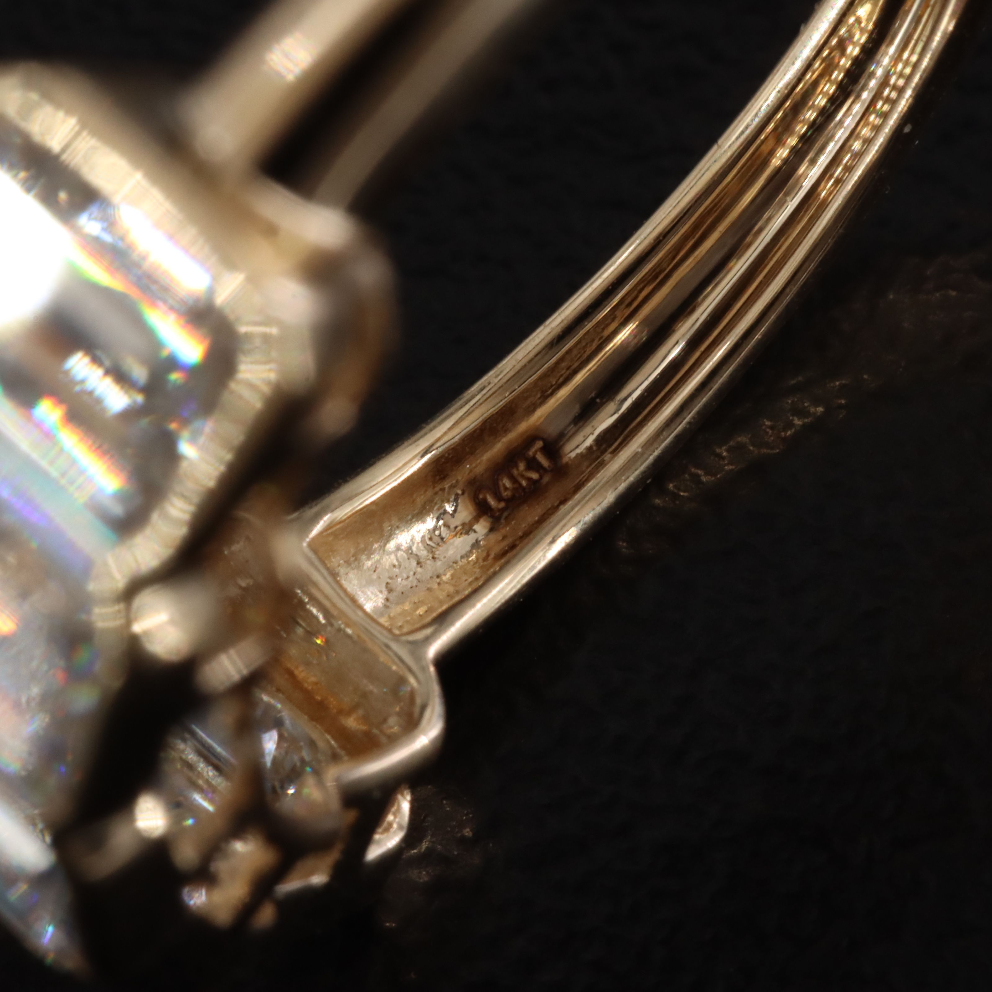 14K 4.55 CTW Lab Grown Diamond Ring