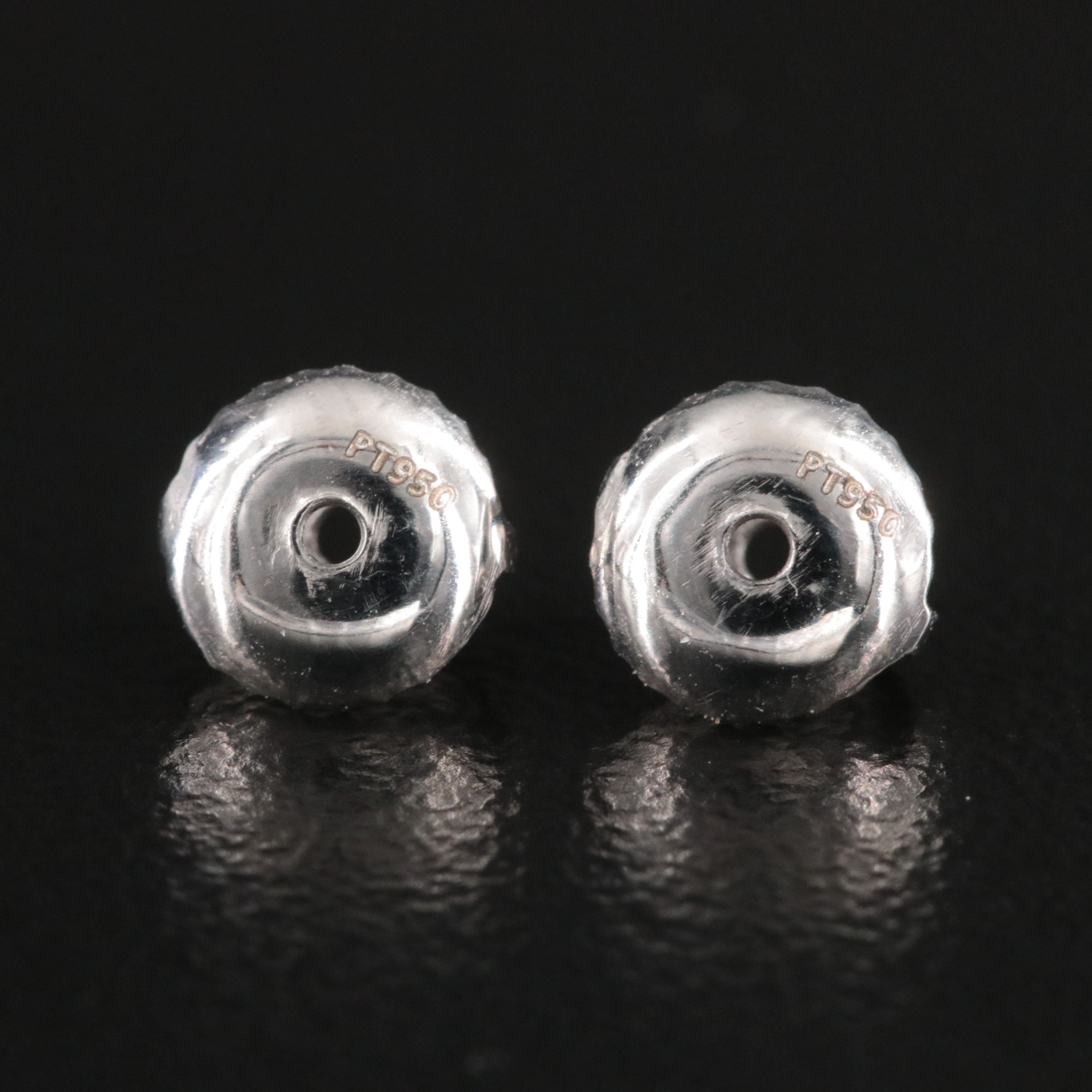 Platinum 5.33 CTW Lab Grown Diamond Heart sEarrings